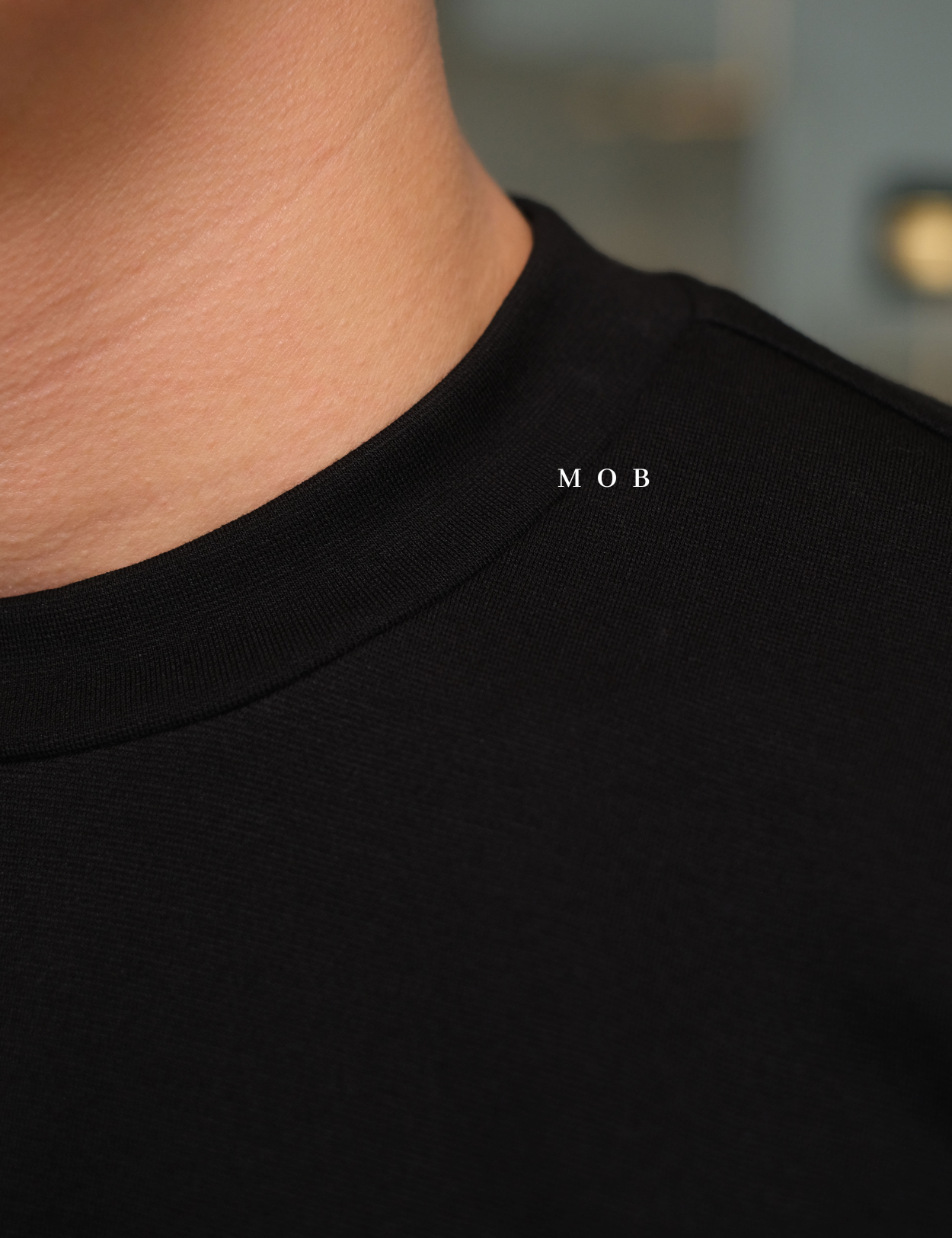 ARK01SST063 Structure Boxy Tee Jet Black