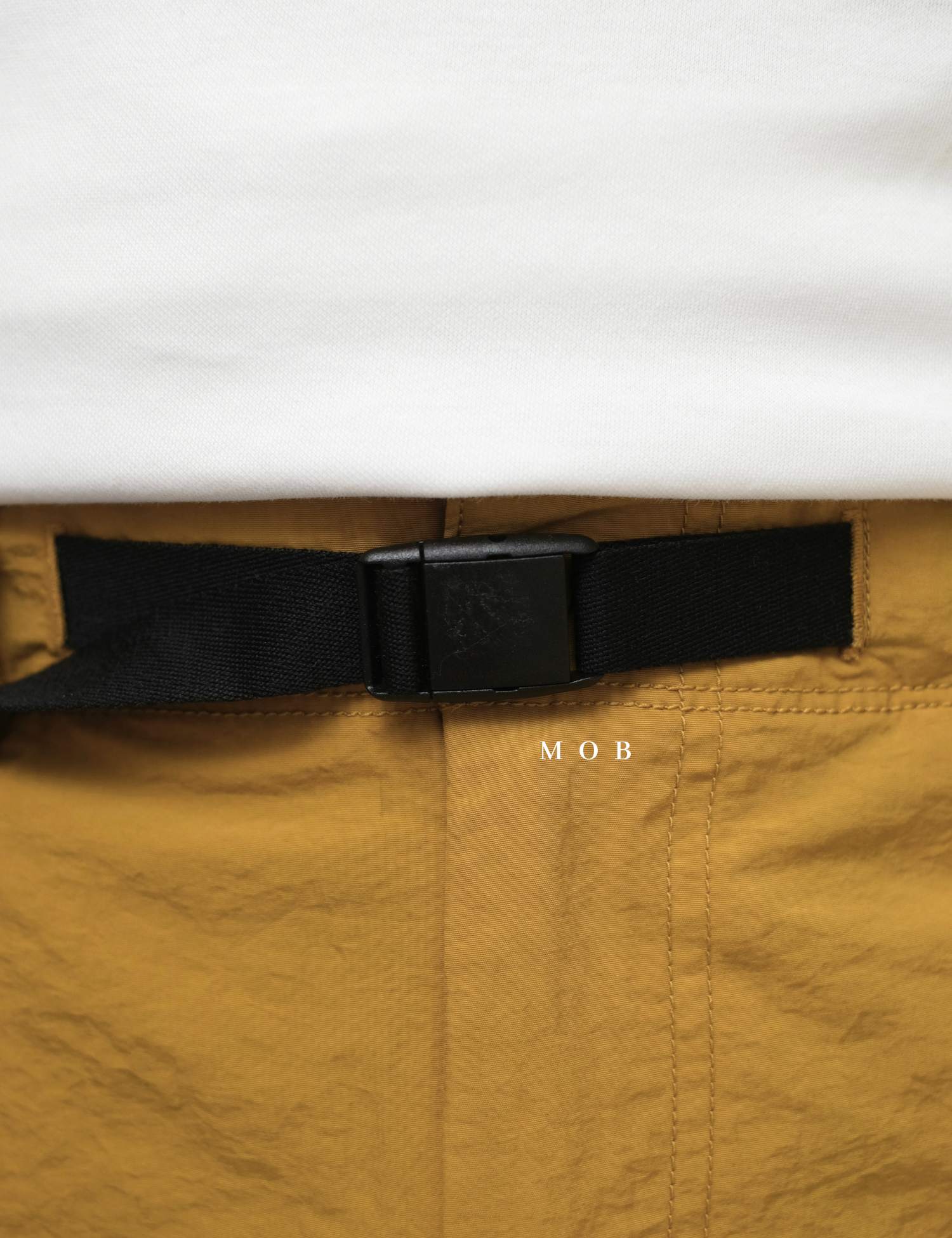 UNQSR02004 Active Nylon Shorts Mustard