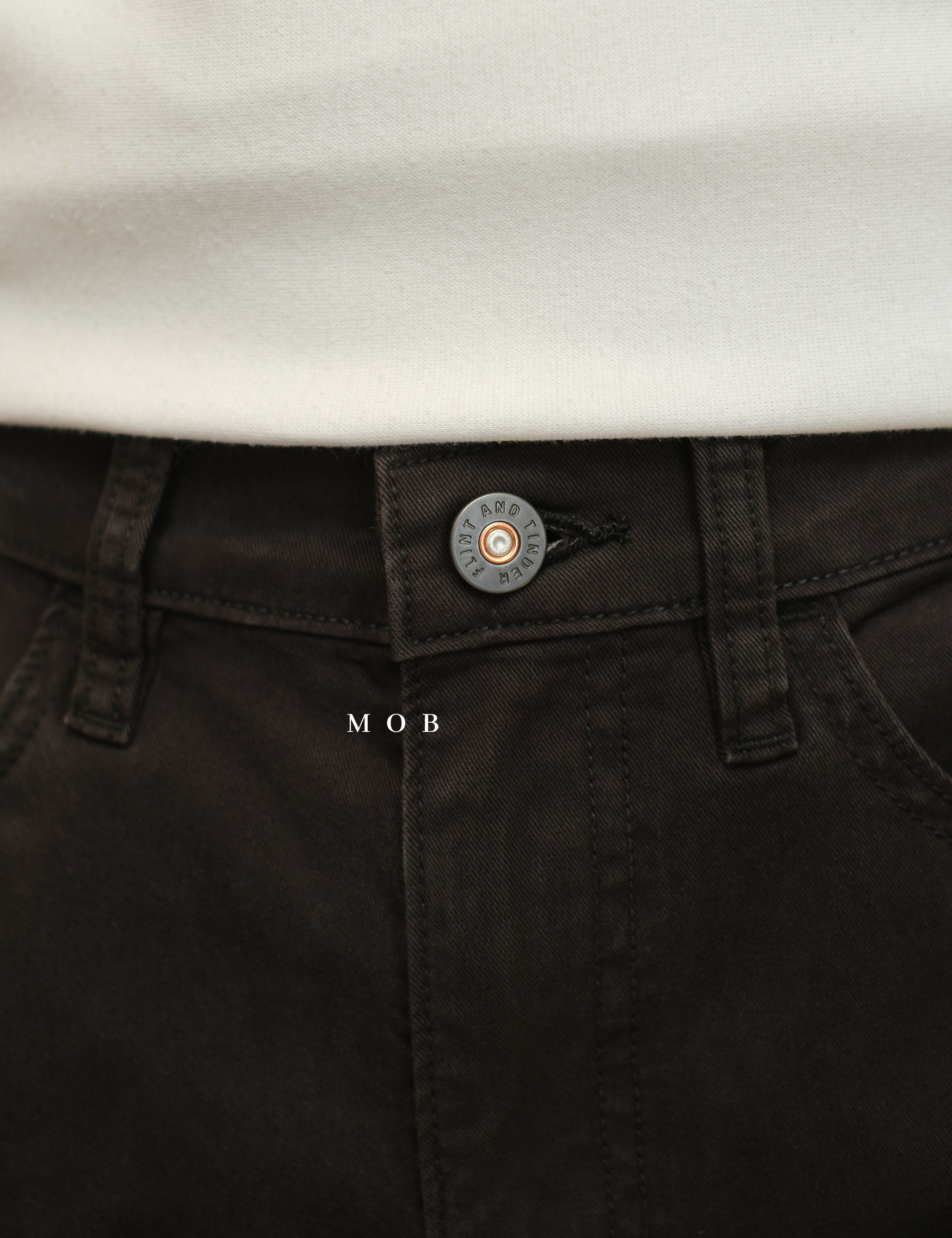 F&TPT02010 365 Tapered Fit Pants Jet Black