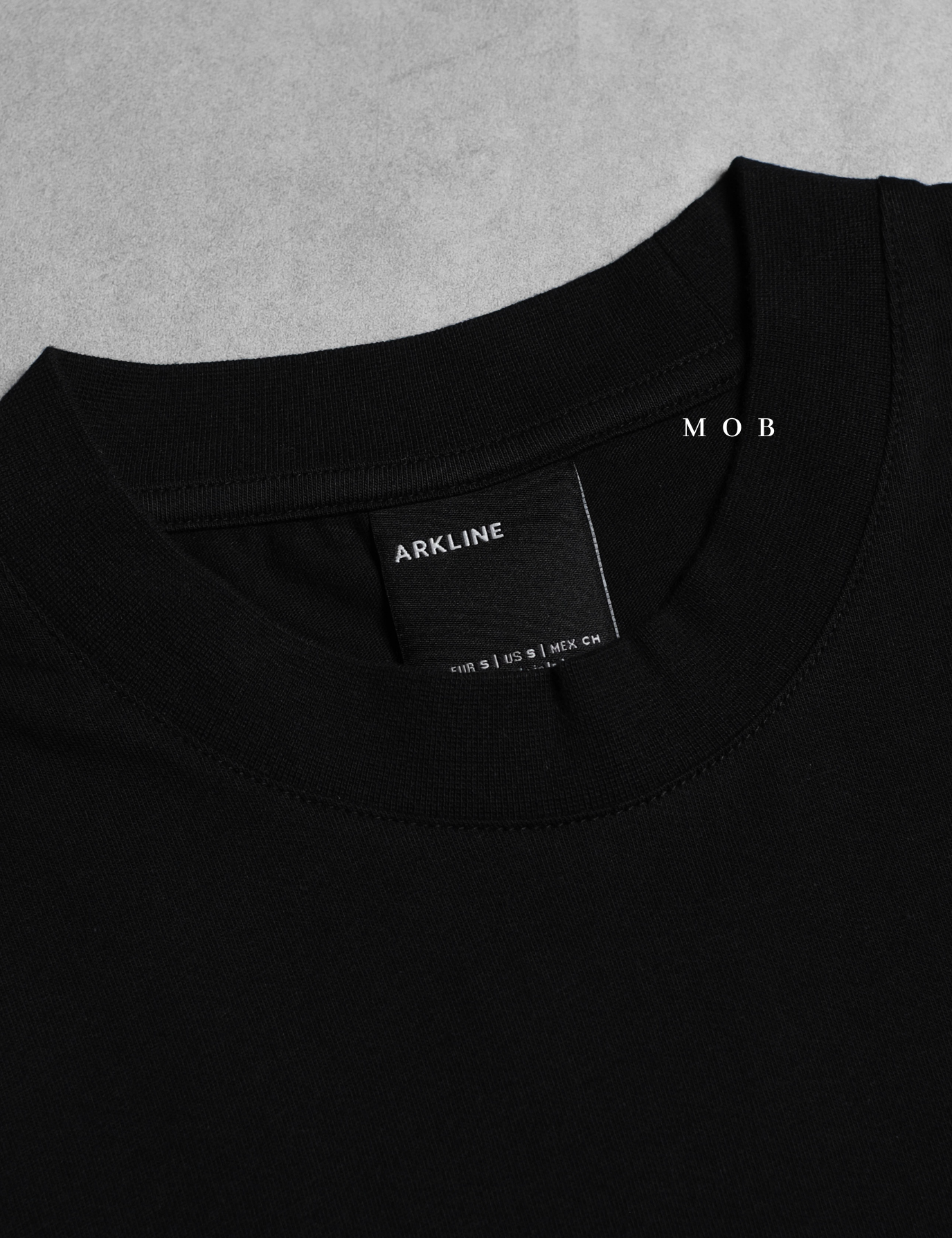 ARK01SST051 Form & Function SS Tee Obsidian Black