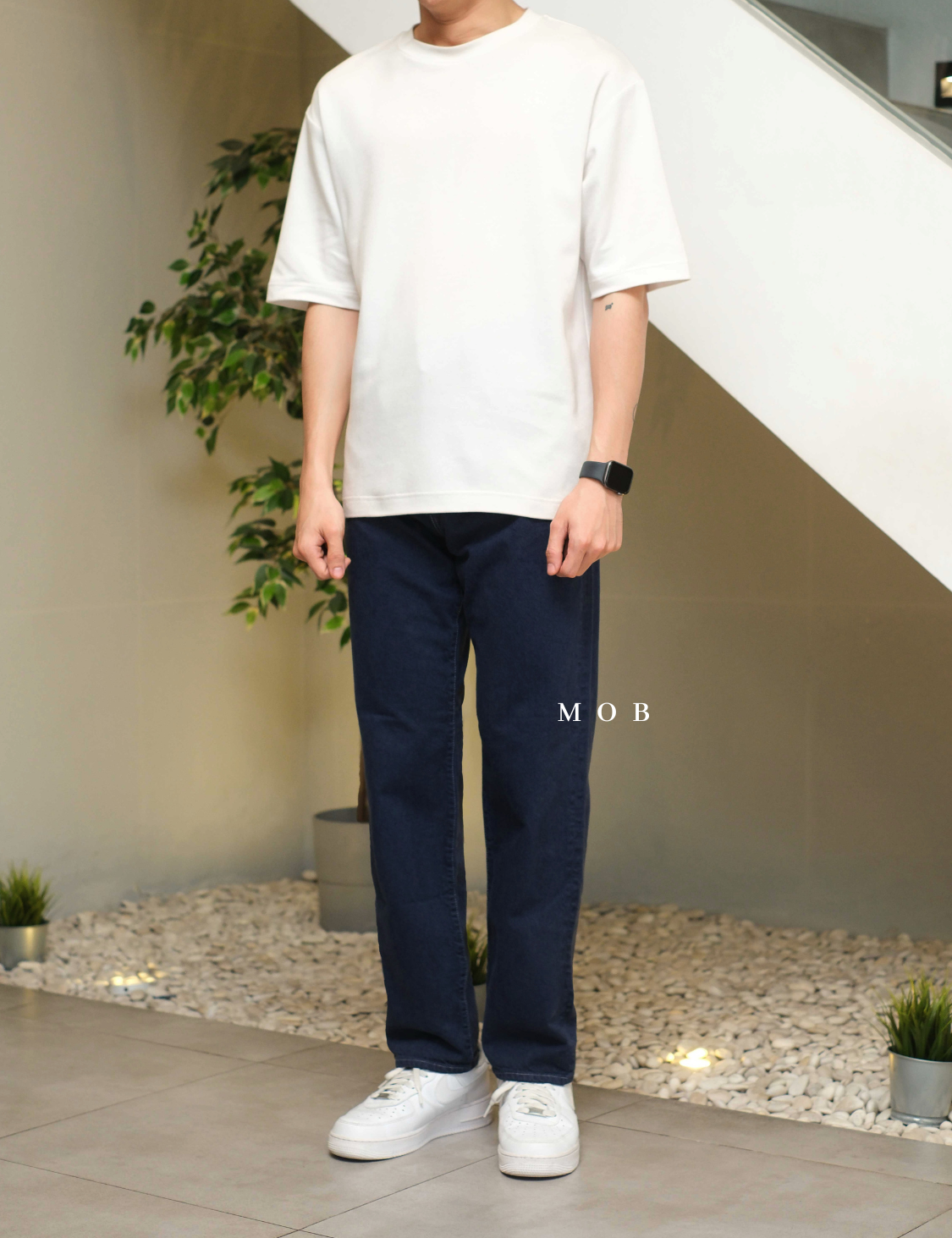 GUPT03001 Regular Jeans Classic Navy
