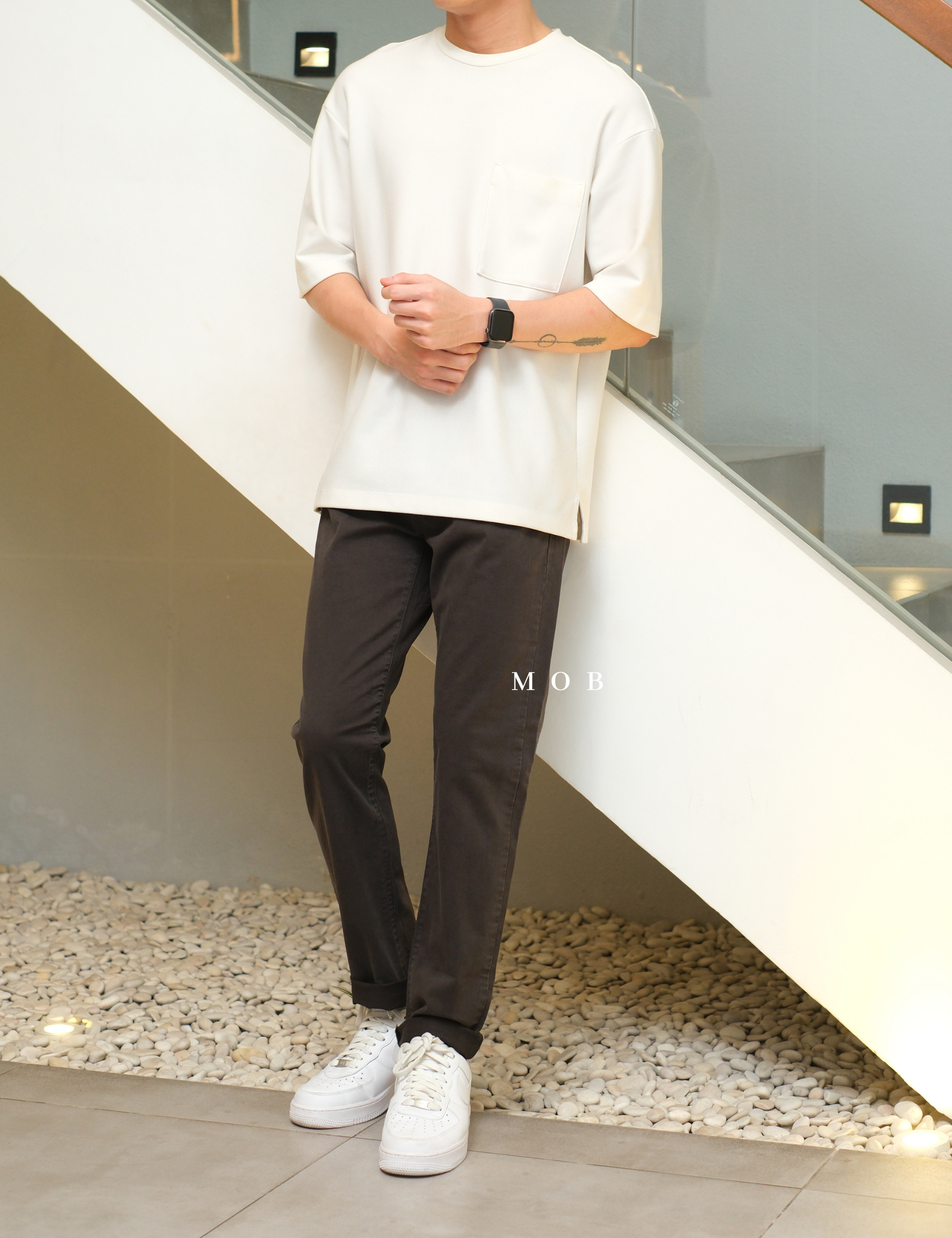 F&TPT02010 365 Tapered Fit Pants Jet Black
