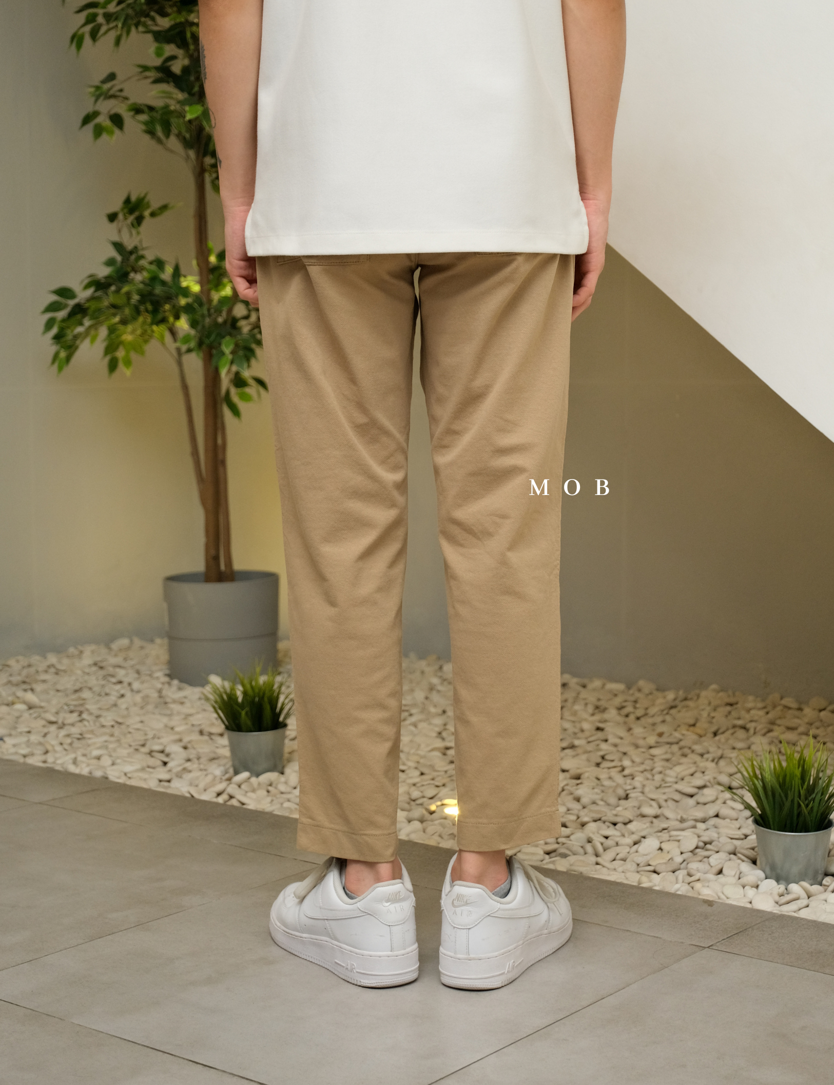 UNQPT1205E Ankle Pants DARK KHAKI