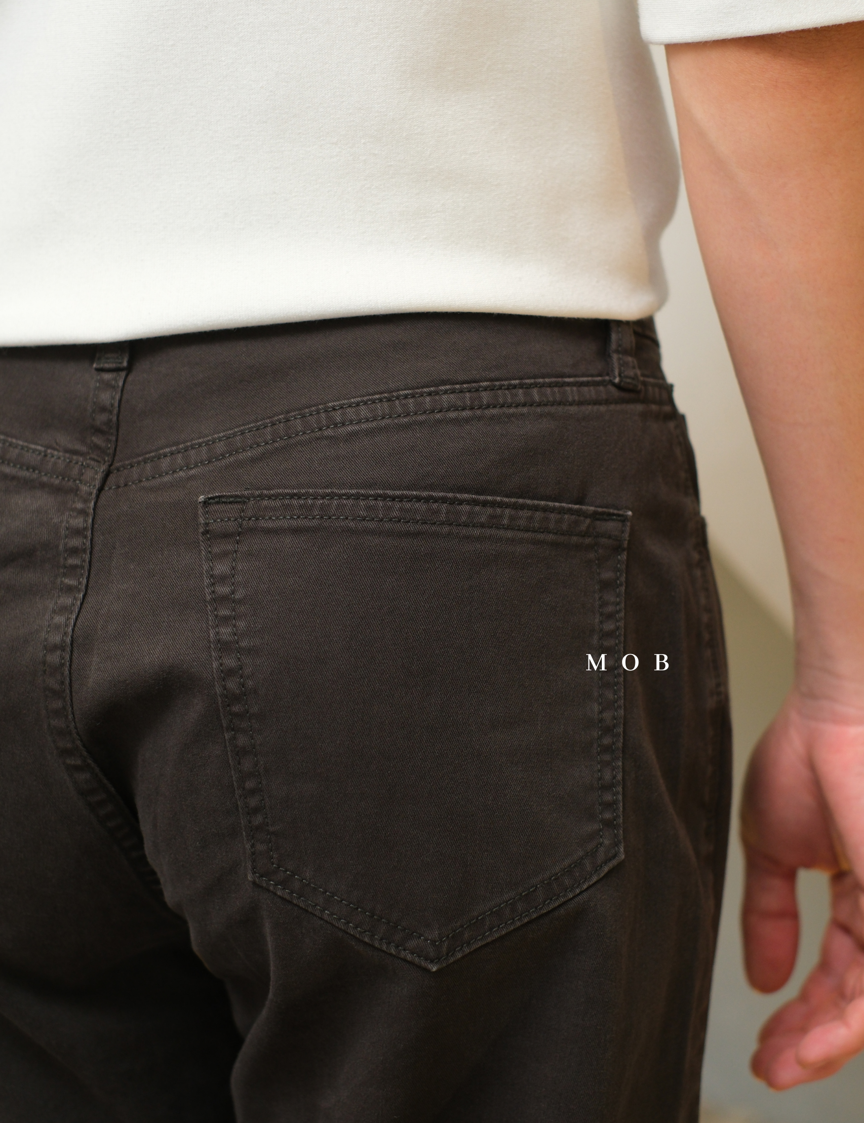 F&TPT02010 365 Tapered Fit Pants Jet Black