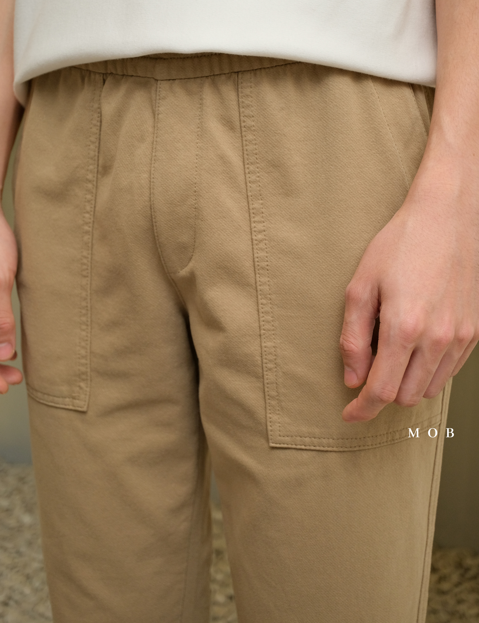UNQPT1205E Ankle Pants DARK KHAKI