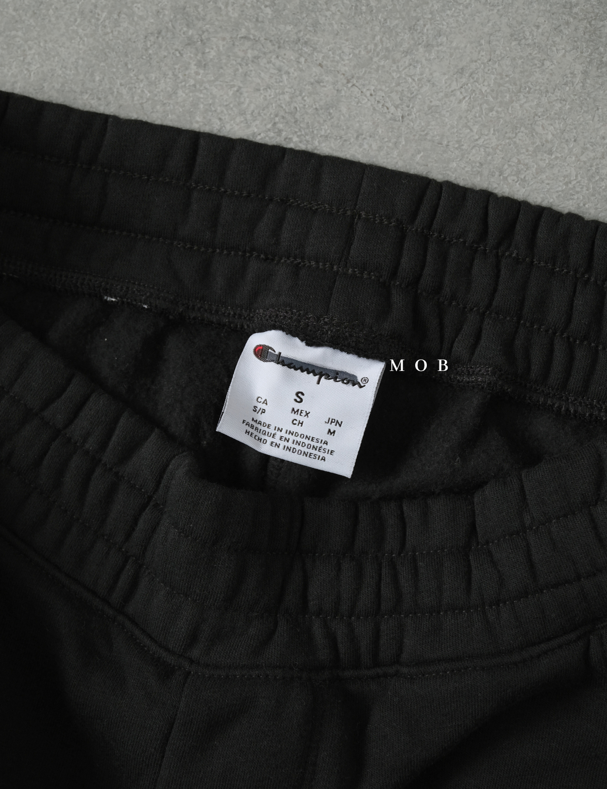 CHMPJP1201A OG Fleece Jogger Black