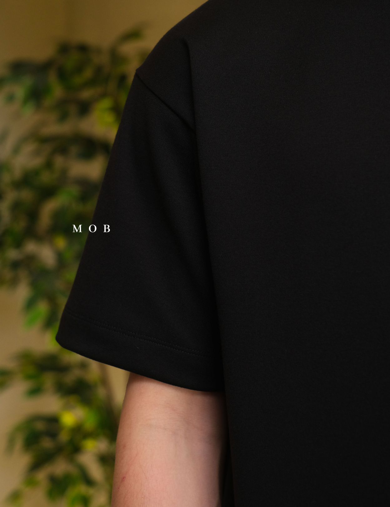 ARK01SST063 Structure Boxy Tee Jet Black