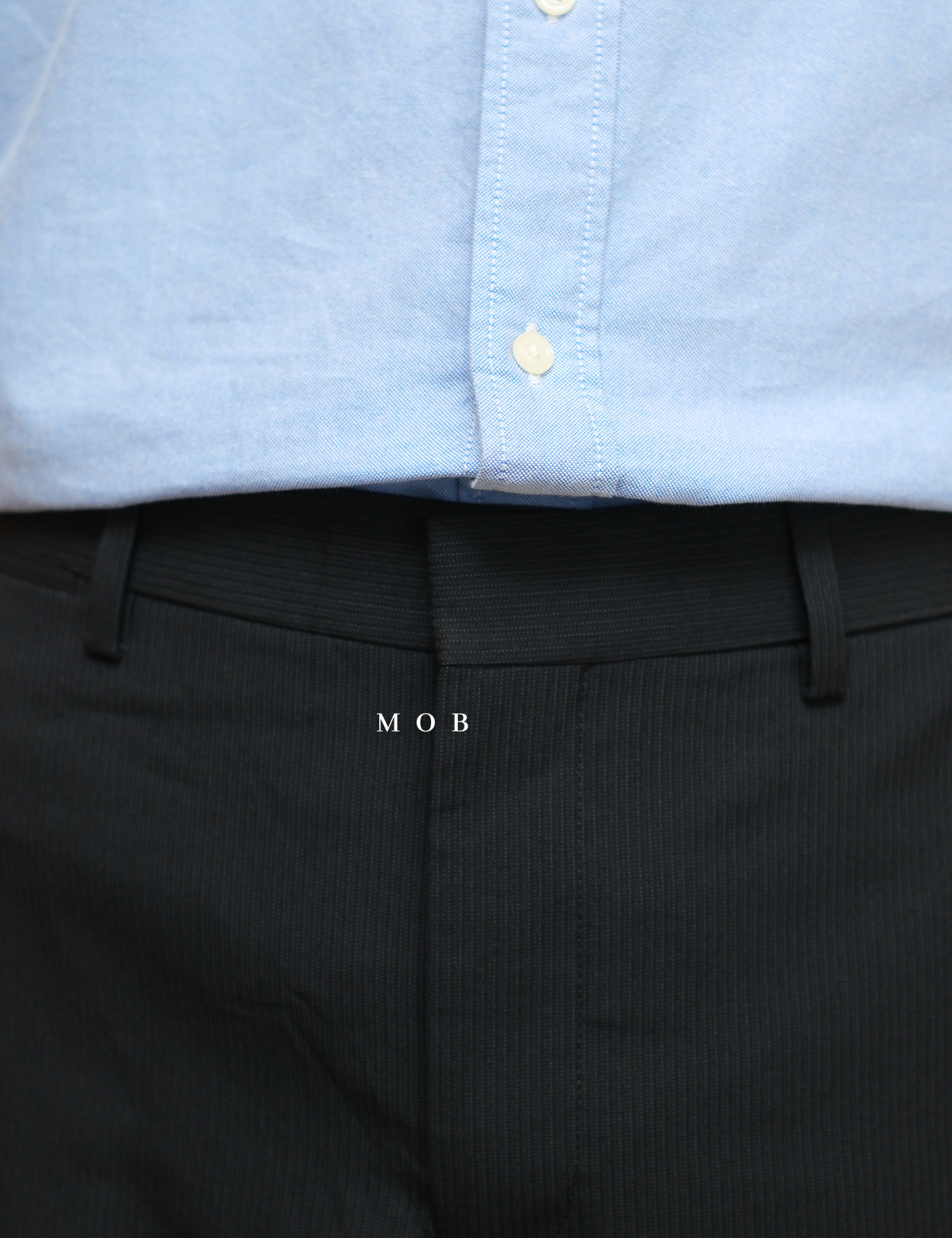 EXPT1702B Photographer Slim Pants Dark Grey Stripe