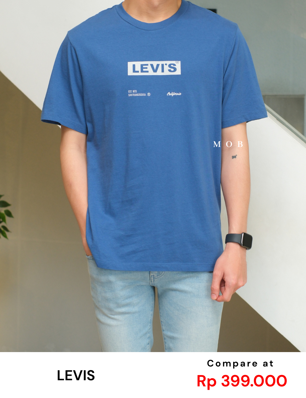 LVSSST01017 Classic SS Tee Blue