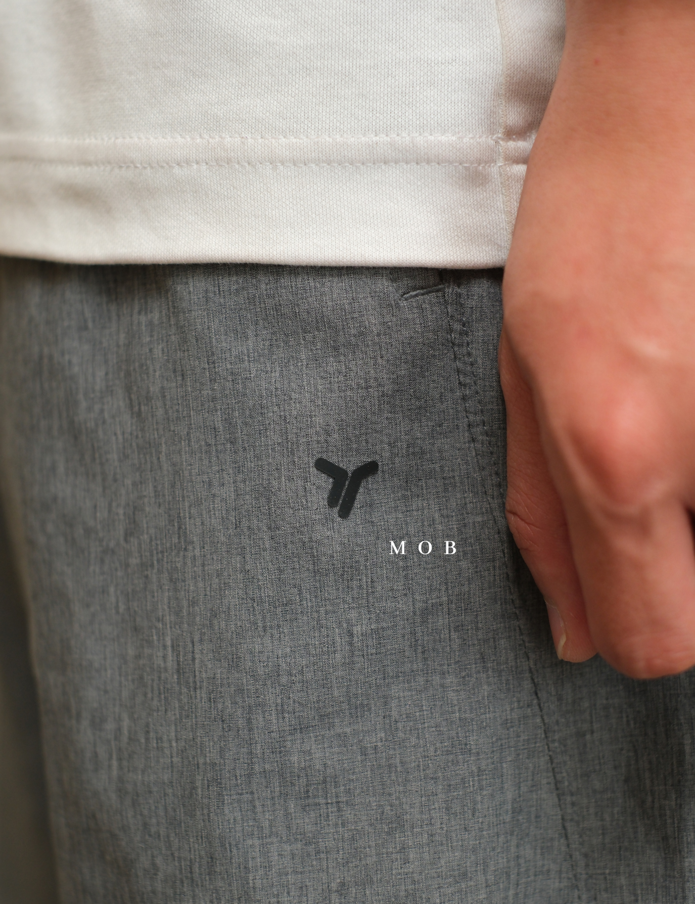ONSR1201 Essential Woven Workout Shorts Grey Misty