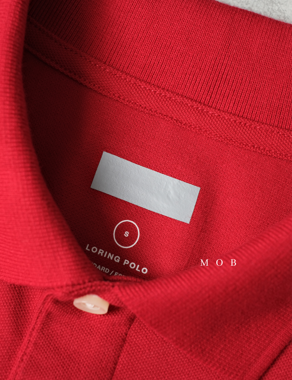 GFPS06006 Basic Loring Pique Polo Shirt Red