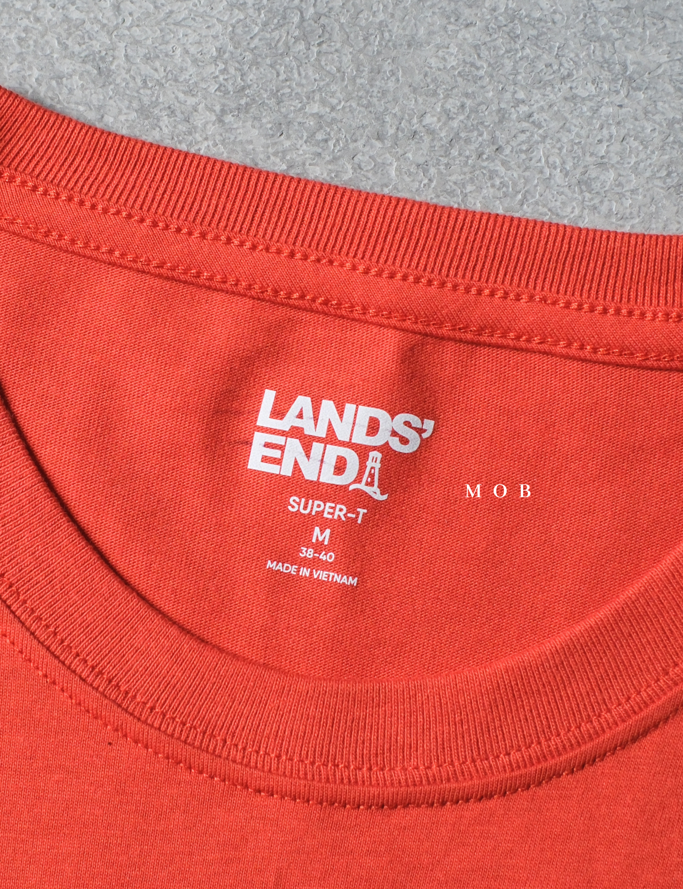 LESST01004 Basic Super SS T-Shirt Orange