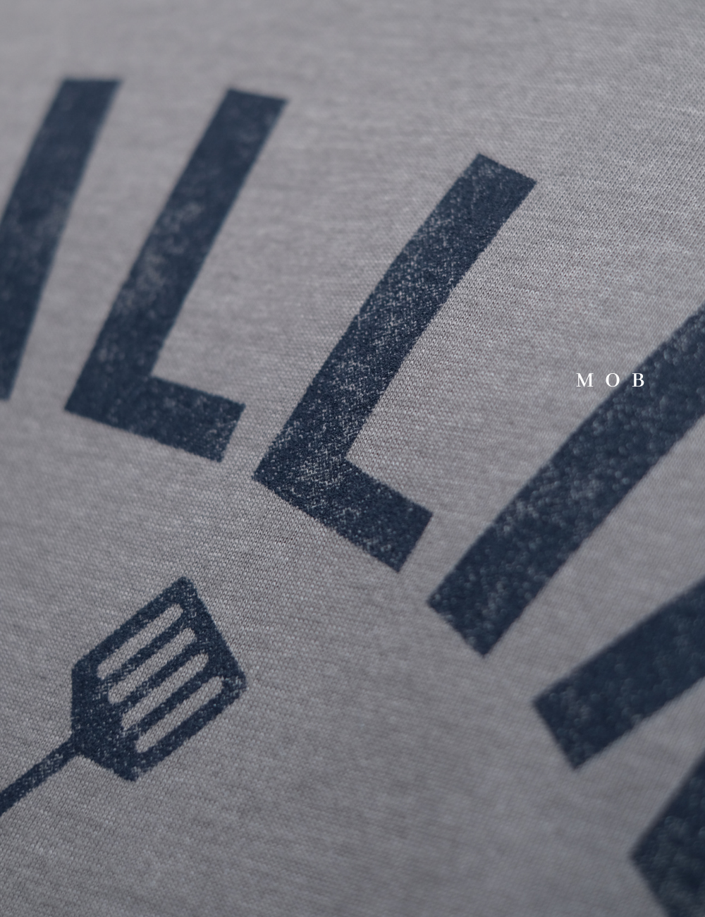 GPSST15033 Graphic Chillin Grillin SS Tee Ashpalt Grey