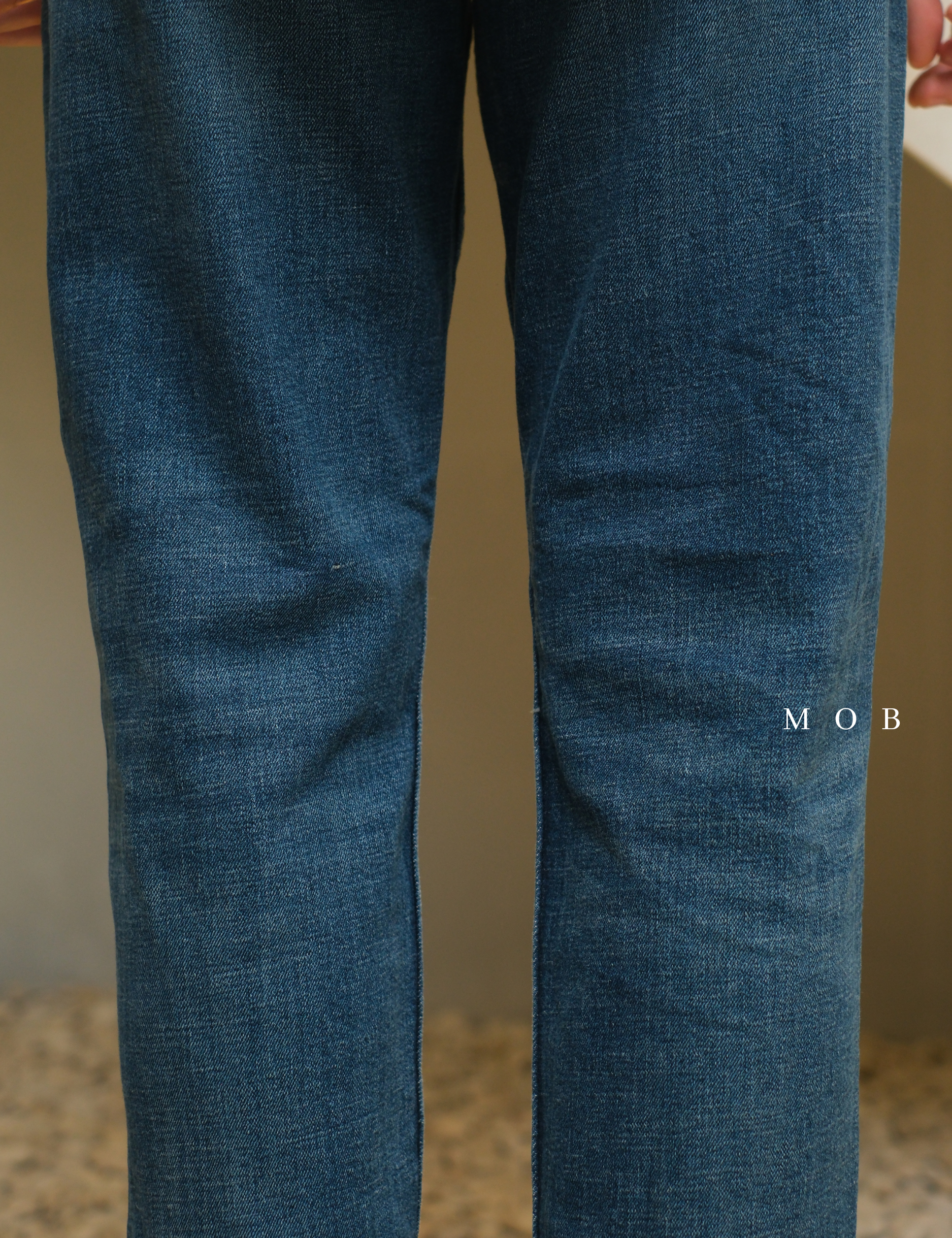 ONPT3701 Relaxed Slim Jeans Medium Blue Small Ripped