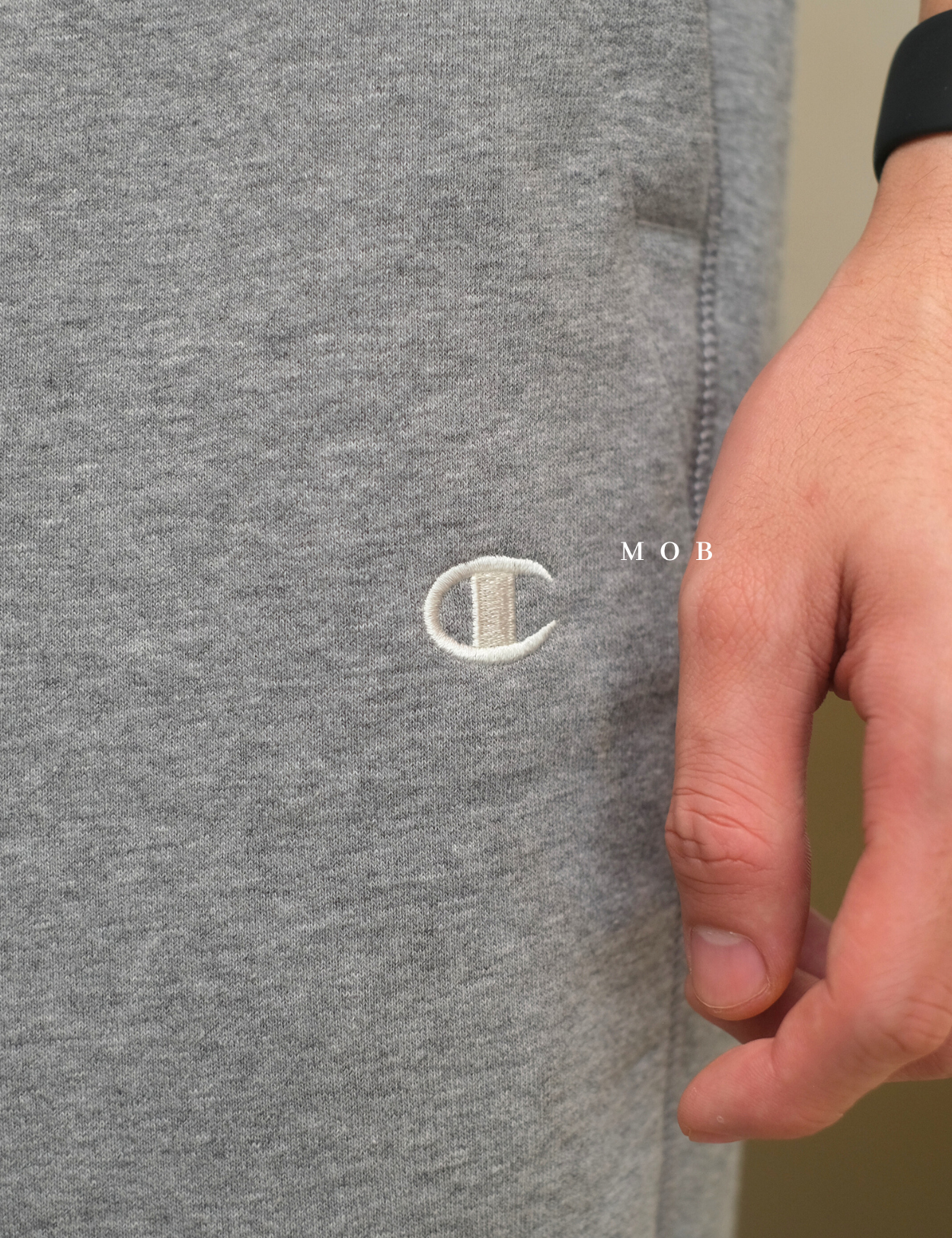CHMPJP1201B OG Fleece Jogger Heather Grey