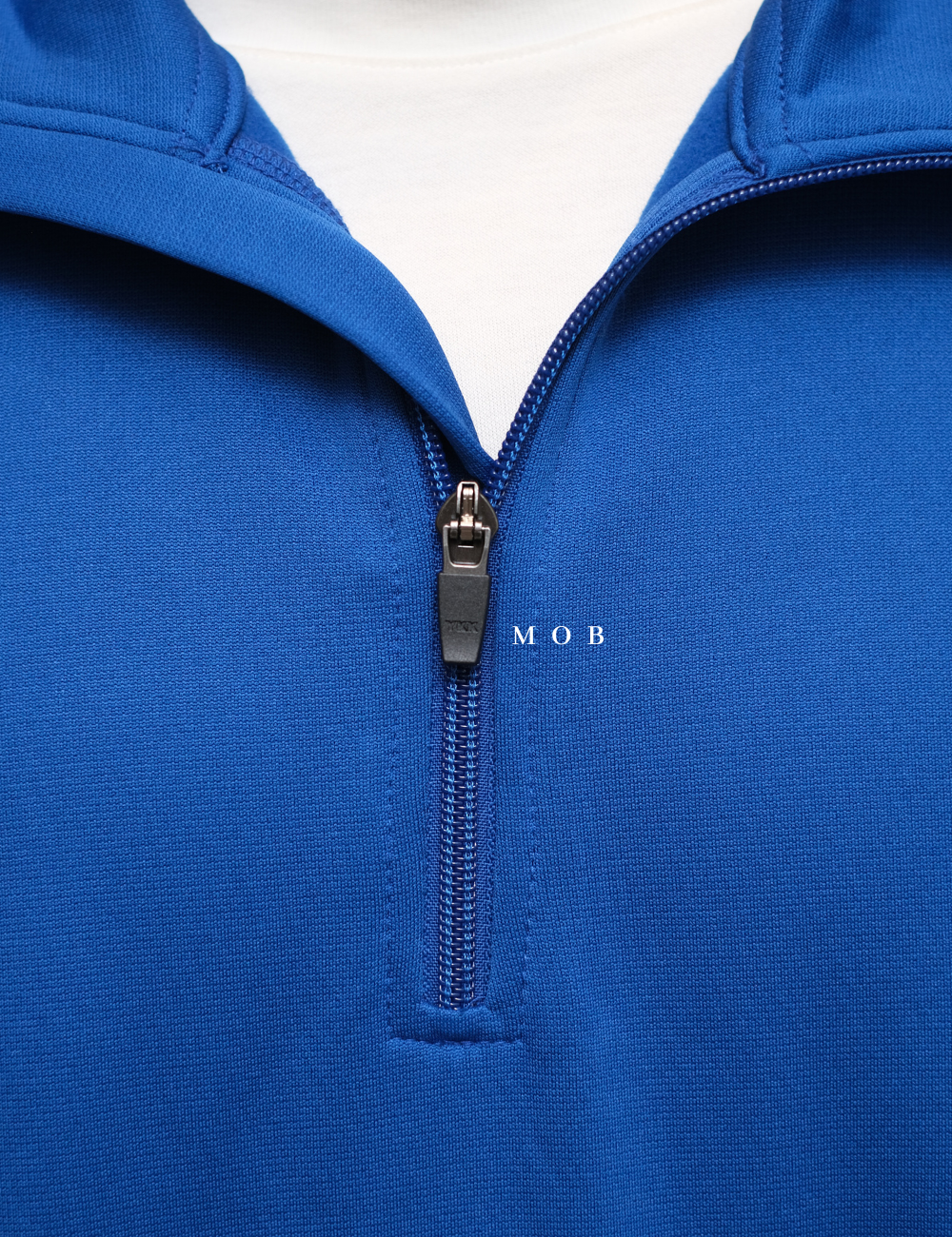 STSW04002 Basic Quarter Zip Sweatshirt Blue