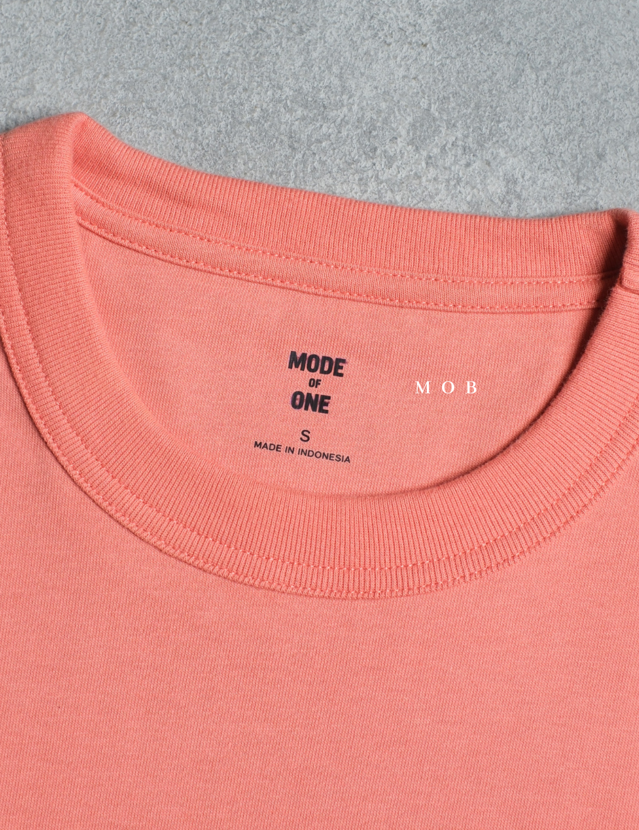 MODSST01001A Basic SS Tee Coral