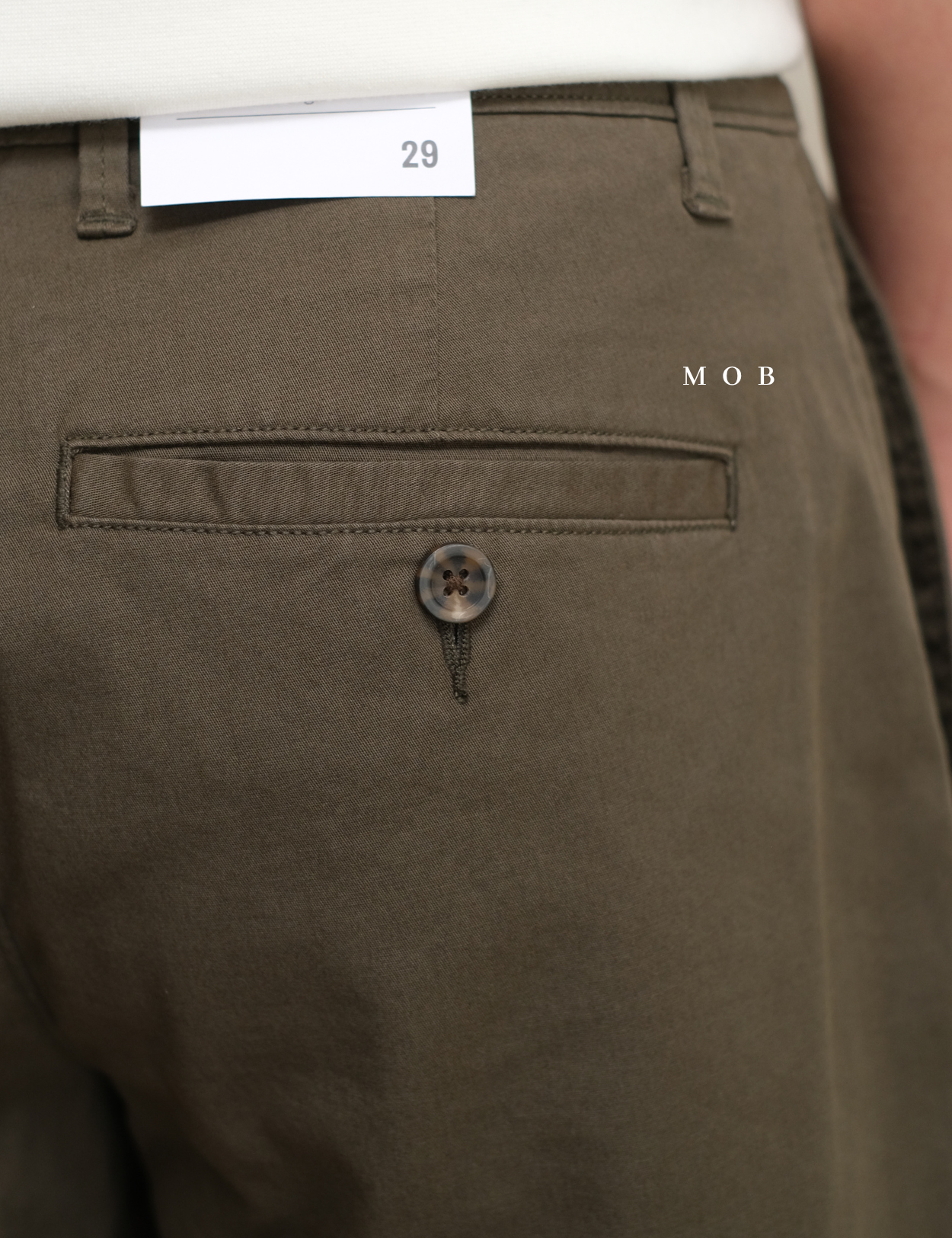 GFSR01002A Flat Front Shorts Olive (Inseam 7)
