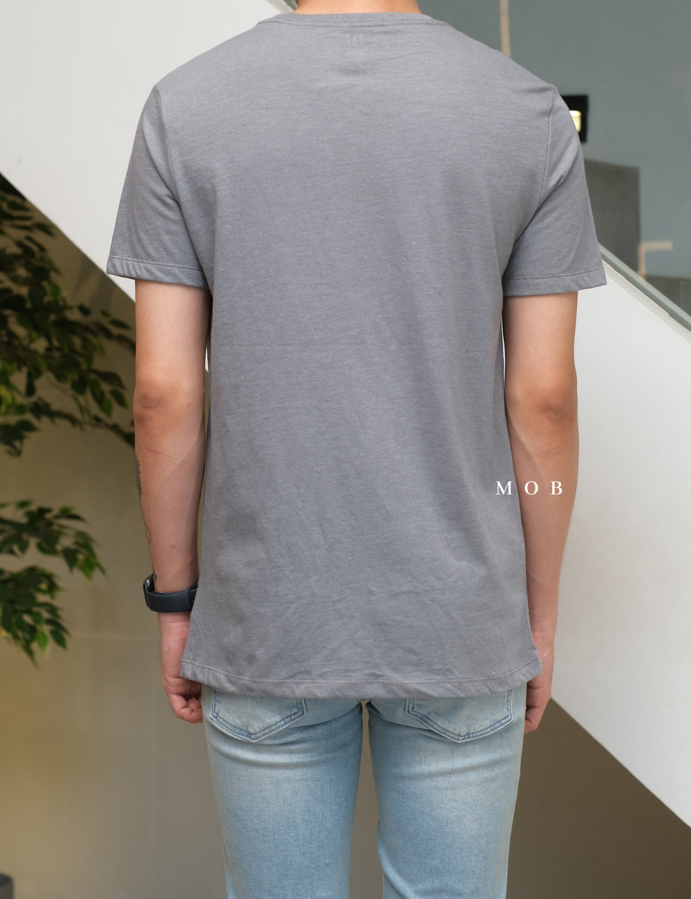 GPSST15033 Graphic Chillin Grillin SS Tee Ashpalt Grey
