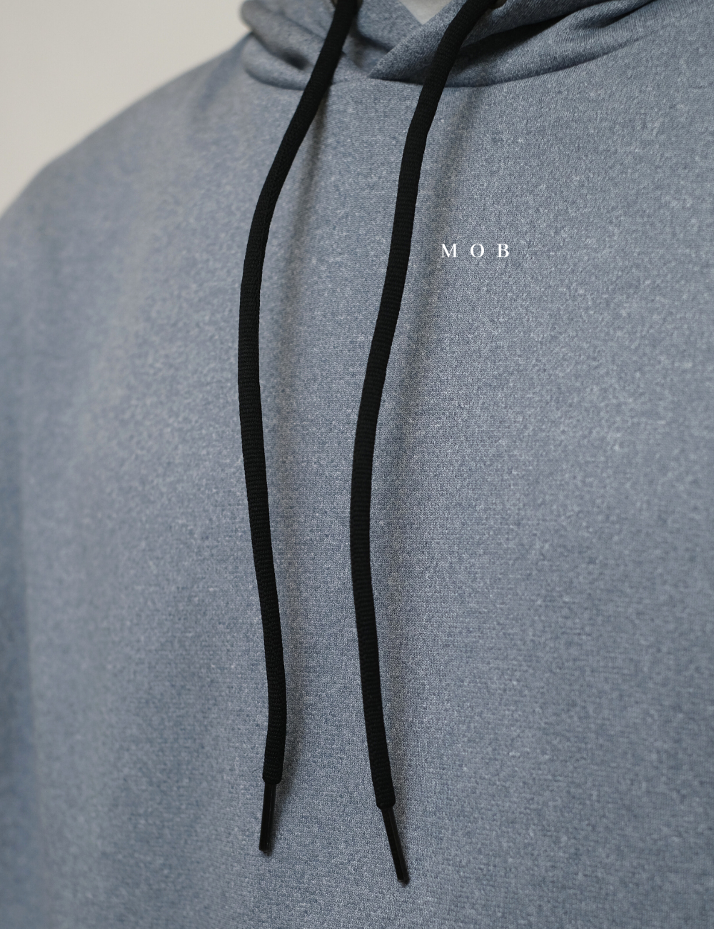 STHOD04001 Tech Fleece Colorblock Hoodie Blue Grey Black