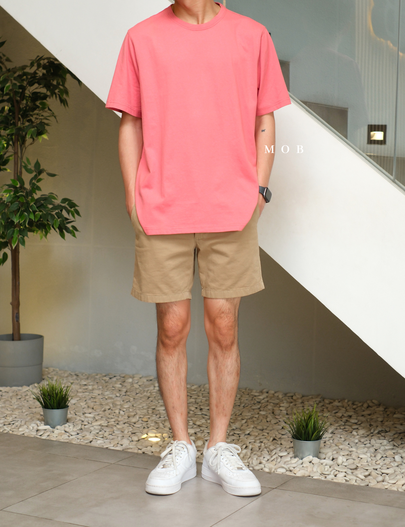 LESST01005 Basic Super SS T-Shirt Pink