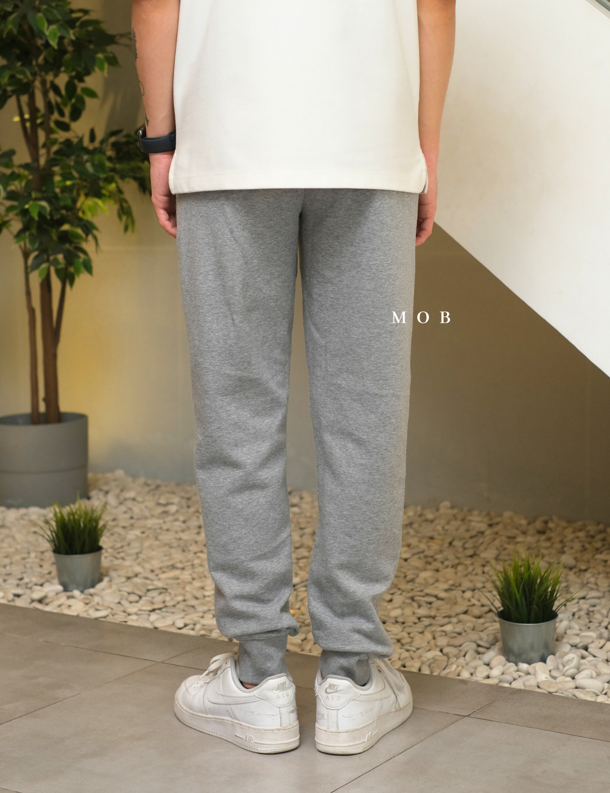 CHMPJP1201B OG Fleece Jogger Heather Grey