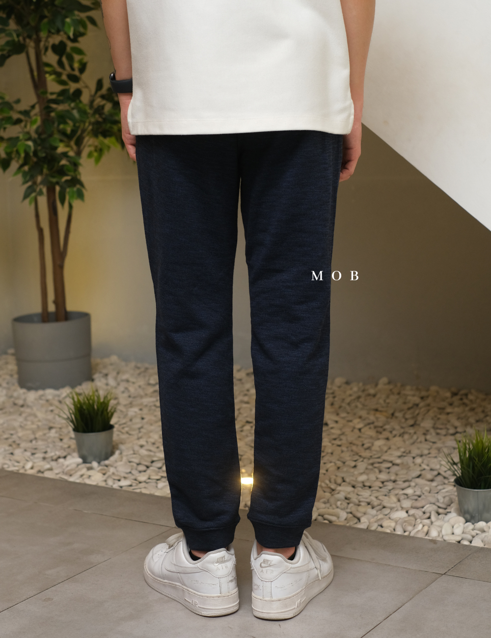 GUJP02001F Jogger Pants Navy Misty