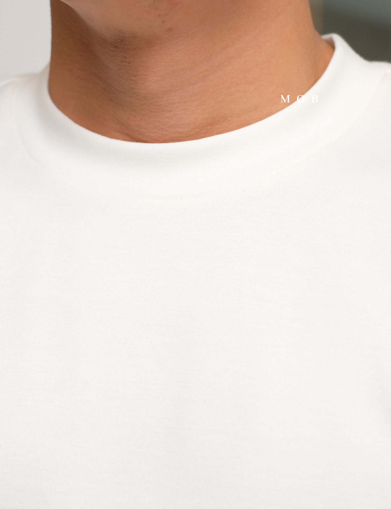 ARK01SST064 Structure Boxy Tee Off White