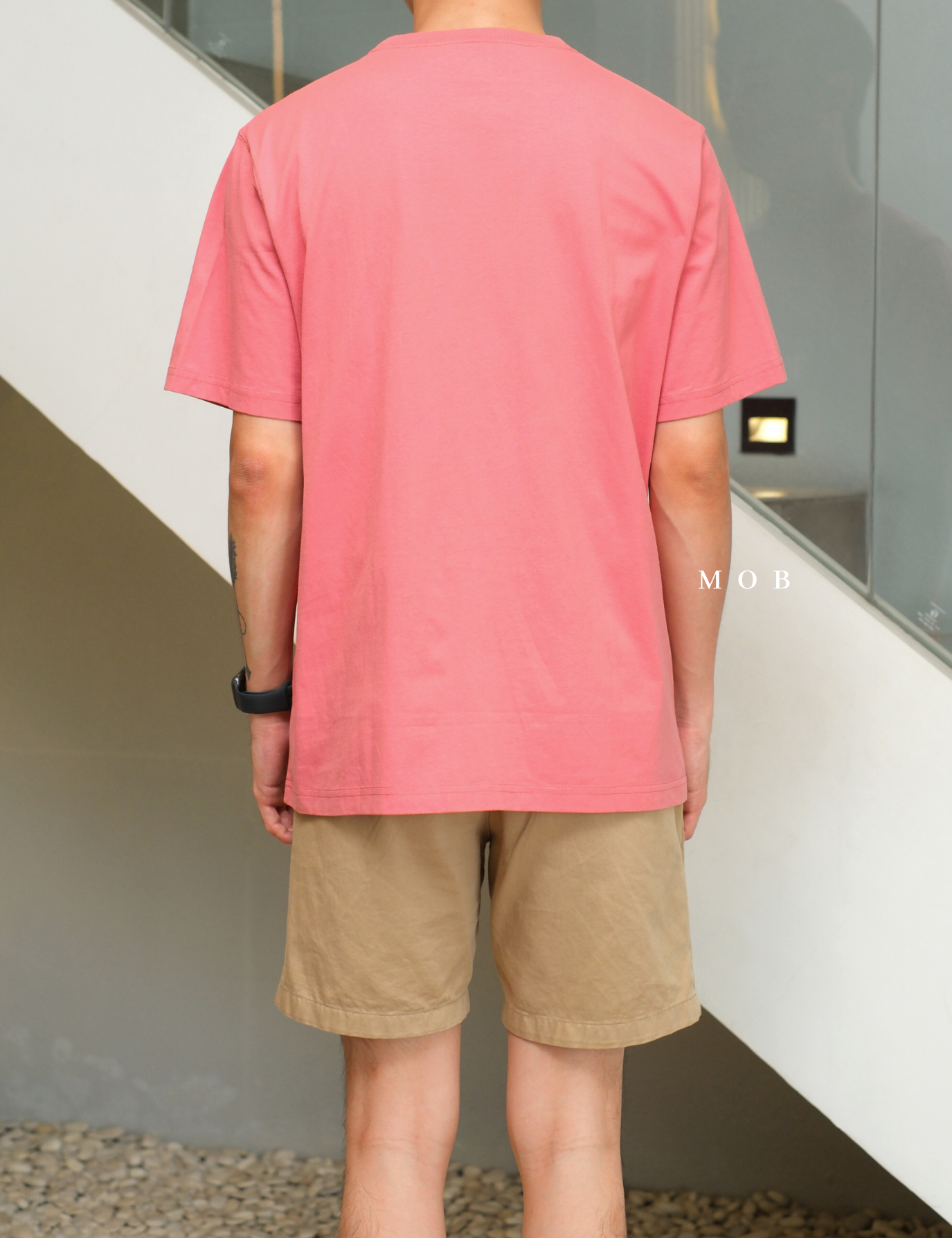 LESST01005 Basic Super SS T-Shirt Pink