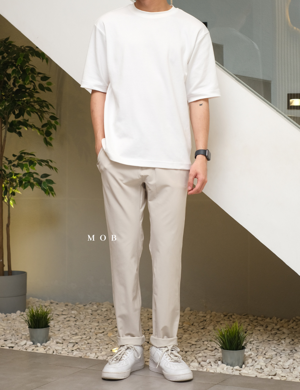 AIMPT01003 Travel Pants Beige