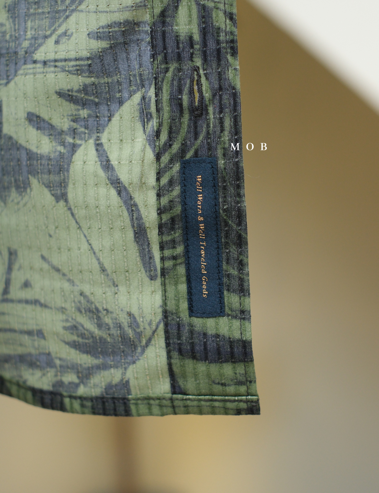 ROASSS01001 Bless Up SS Shirt Jungle Print Olive