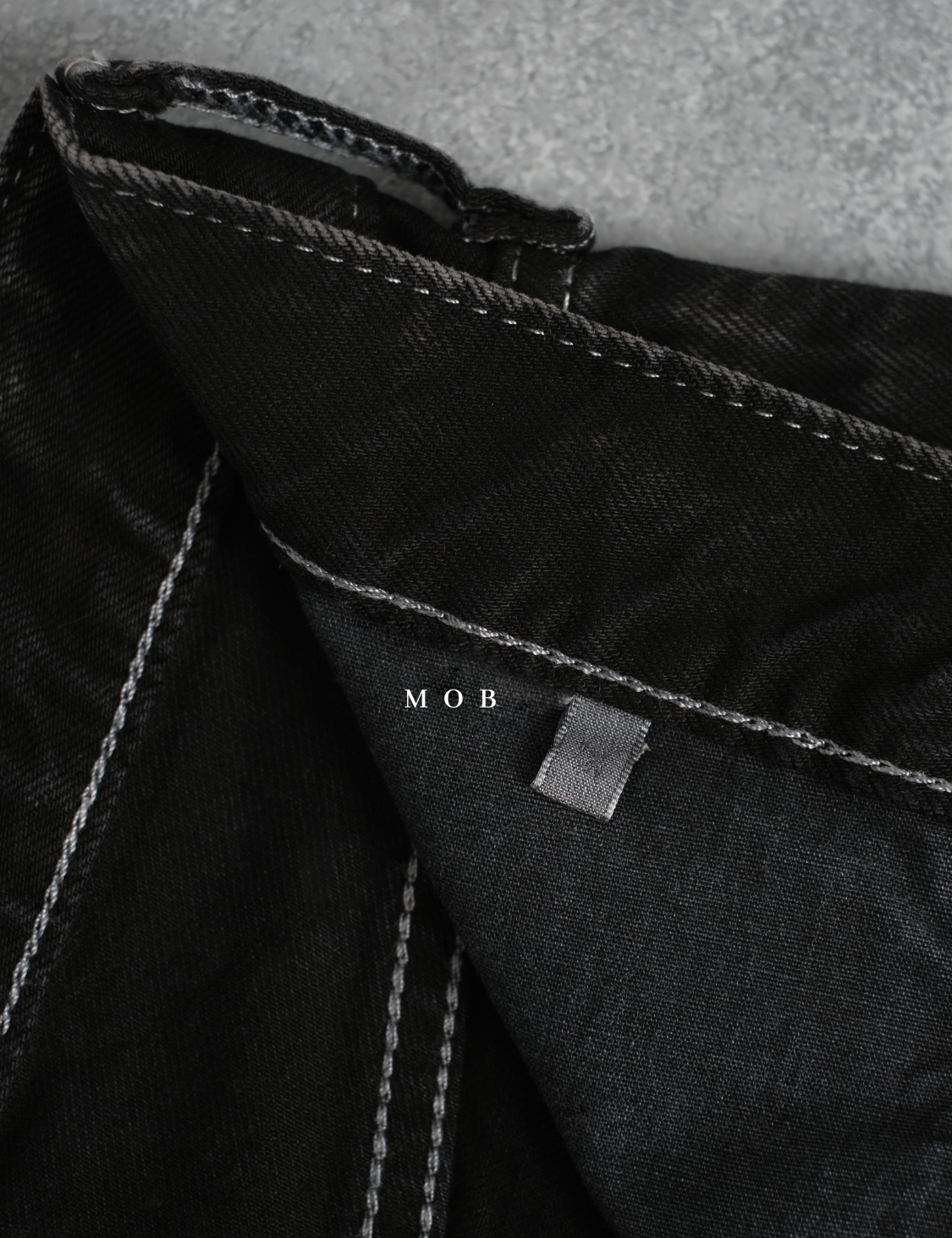 GUPT03002A Regular Jeans SMOKE Black