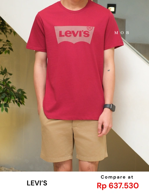 Image of LVSSST01003A Big Classic Graphic SS Tee Burgundy