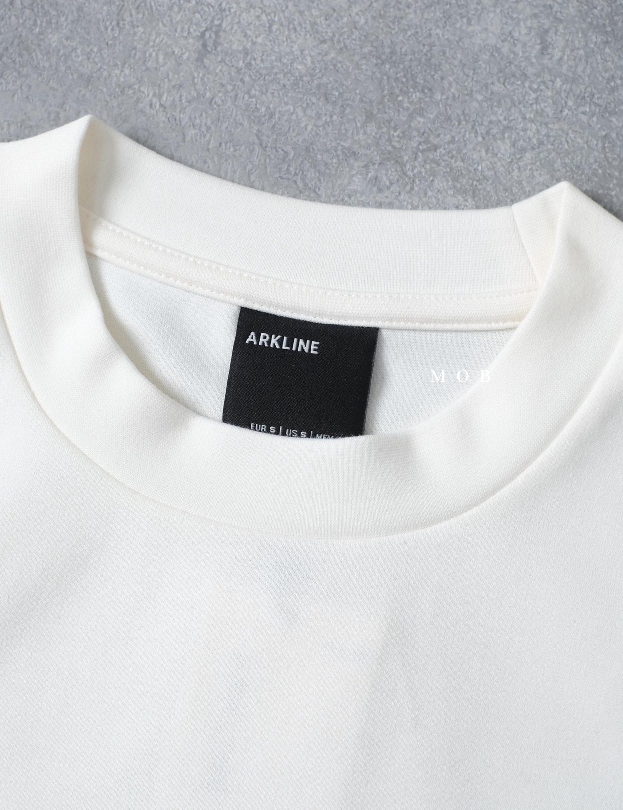 ARK01SST064 Structure Boxy Tee Off White
