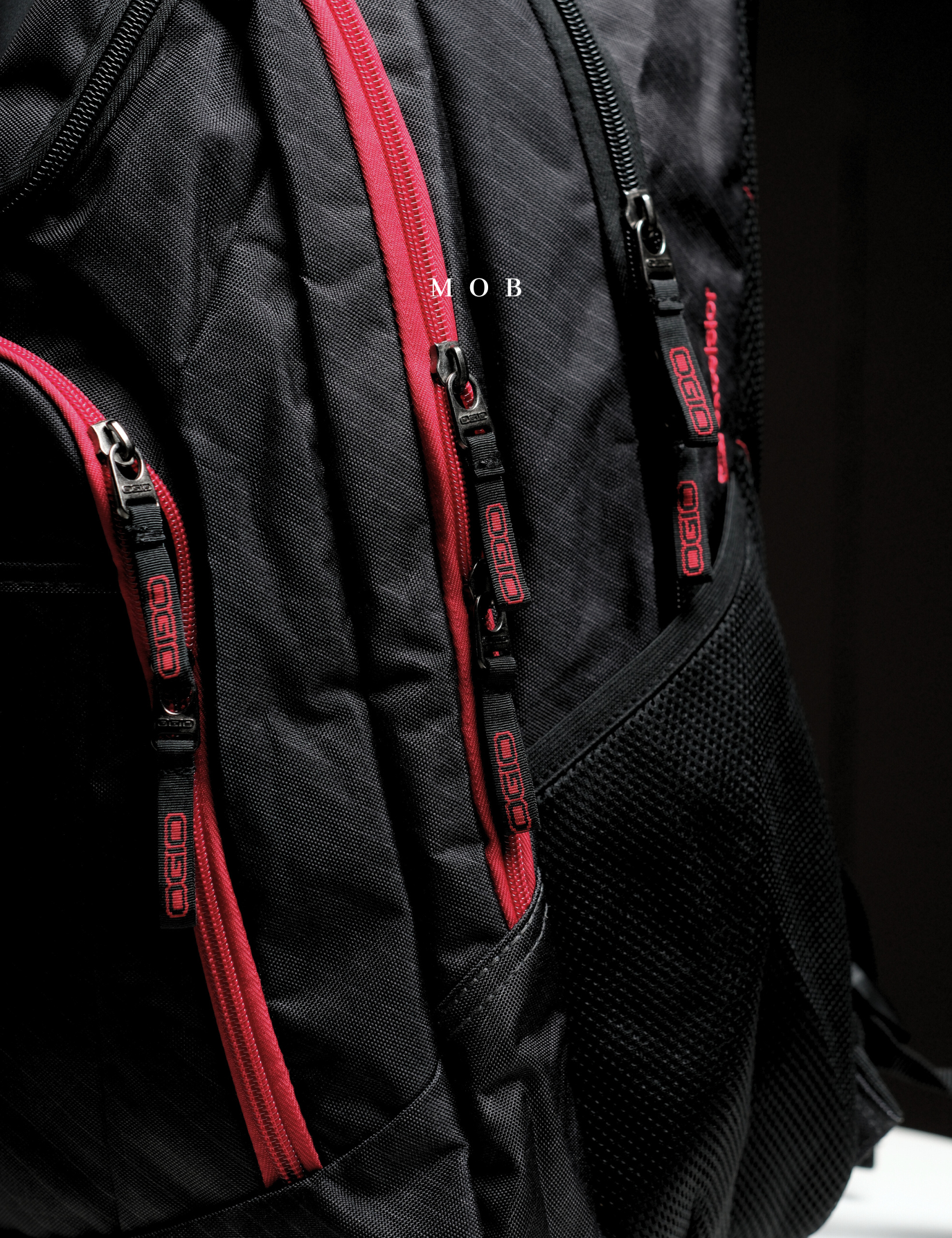 OGBAG02005D Excelsior Pack Backpack Black Red