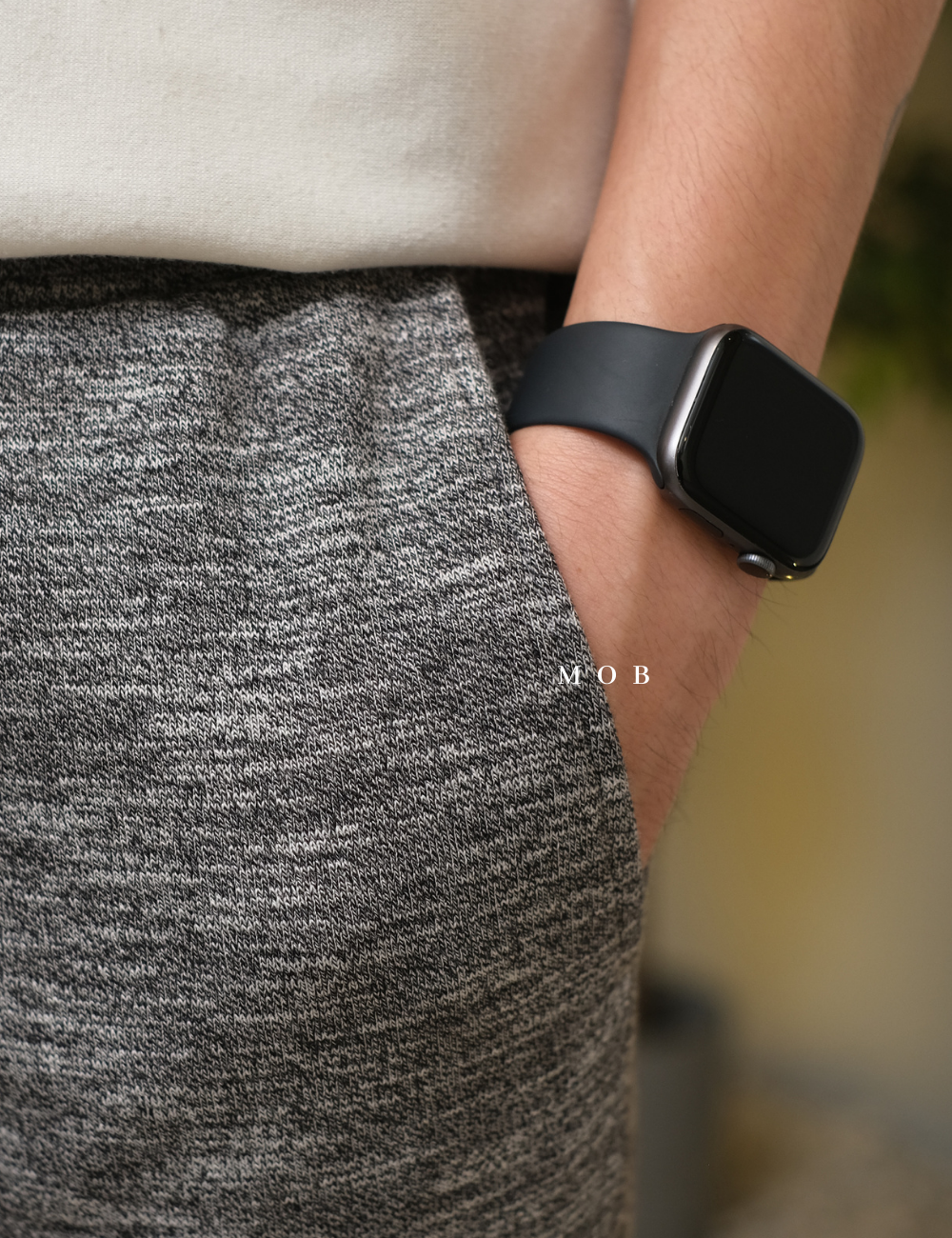 GUJP02001B Jogger Pants Dark Grey Misty