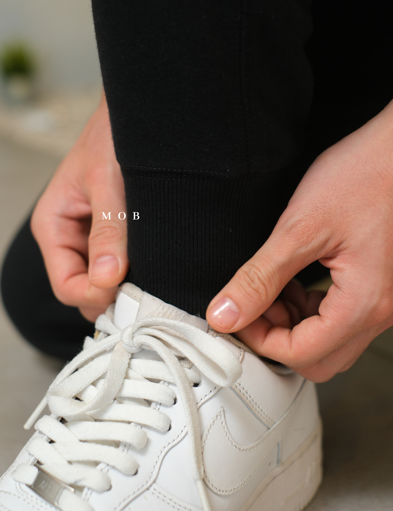 CHMPJP1202B Heavyweight Fleece Jogger Black