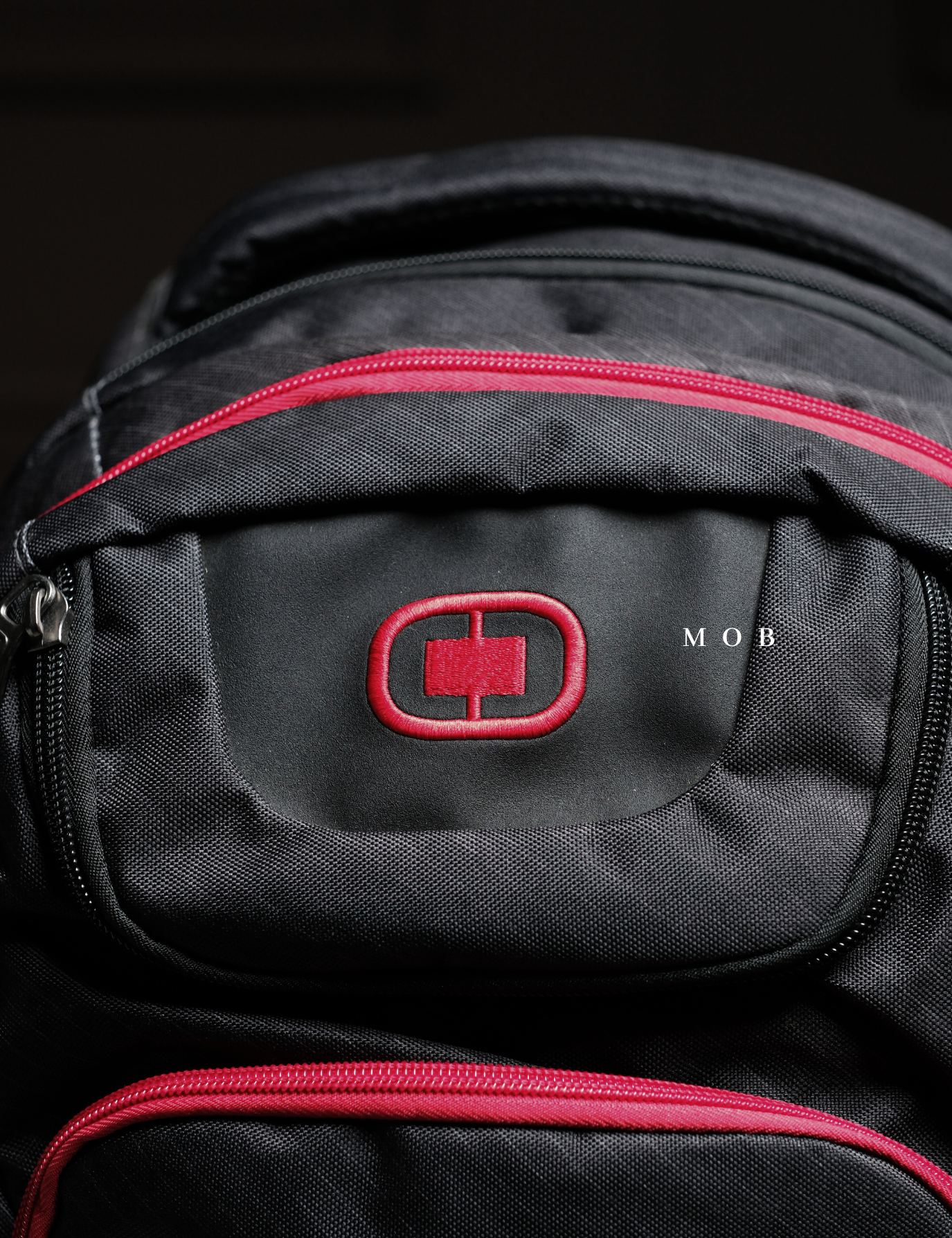 OGBAG02005D Excelsior Pack Backpack Black Red