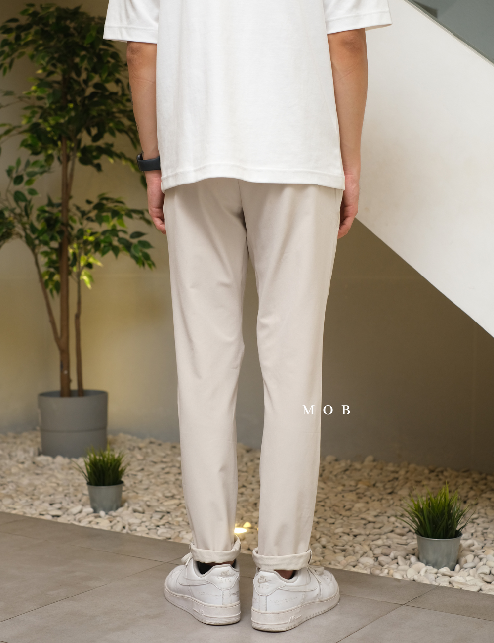 AIMPT01003 Travel Pants Beige