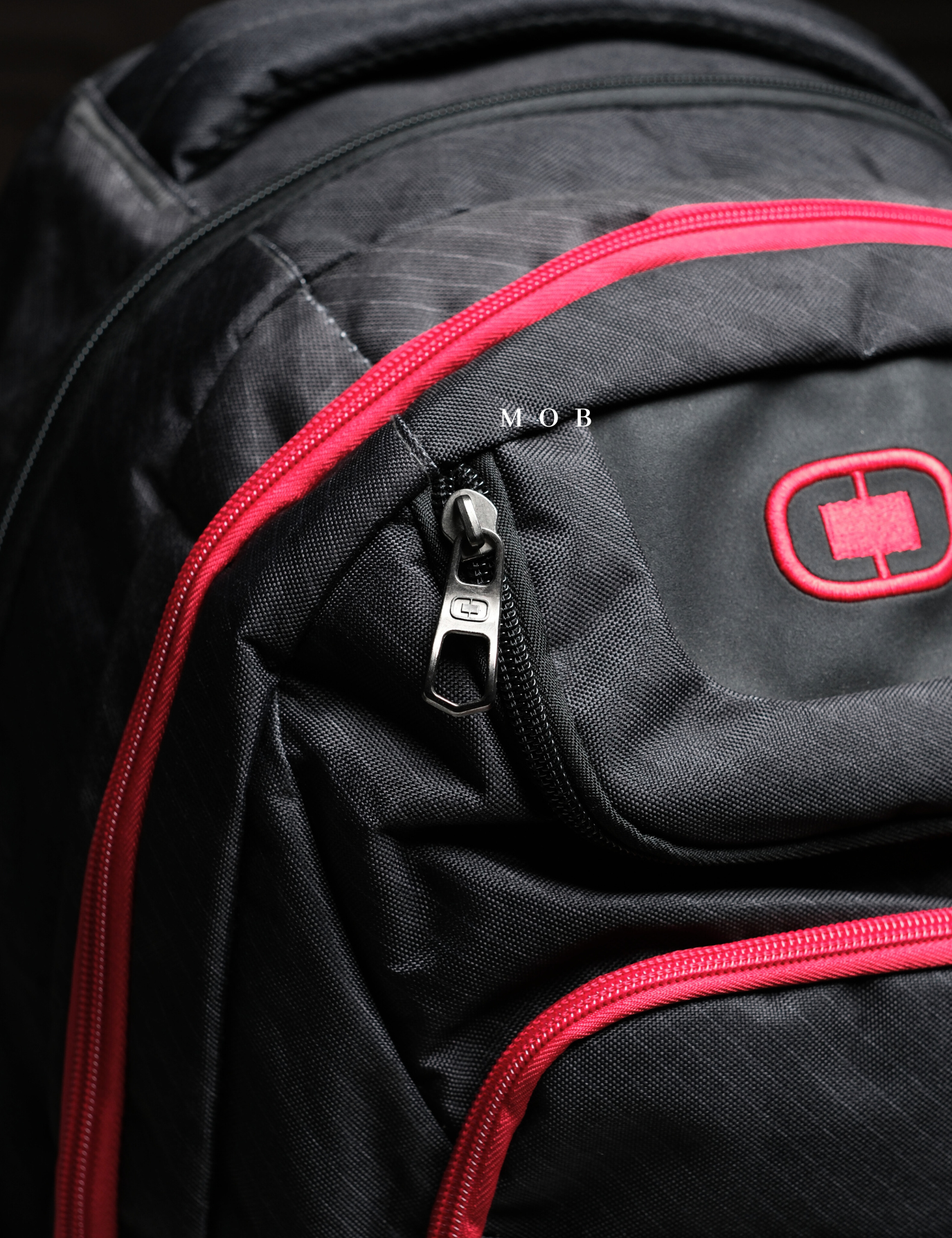 OGBAG02005D Excelsior Pack Backpack Black Red