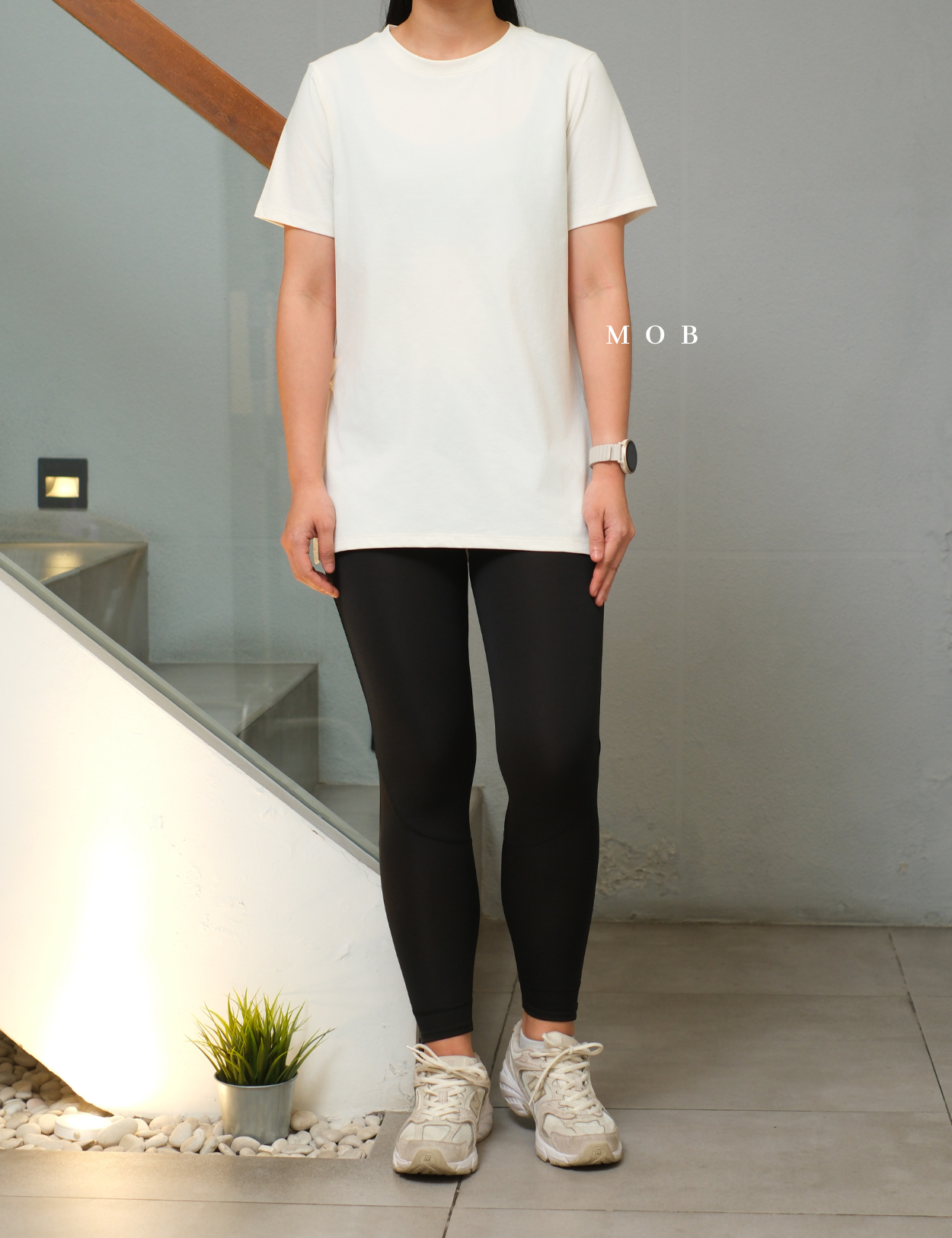 TOPSST03001B UV & Cooling Fit SS Tee White