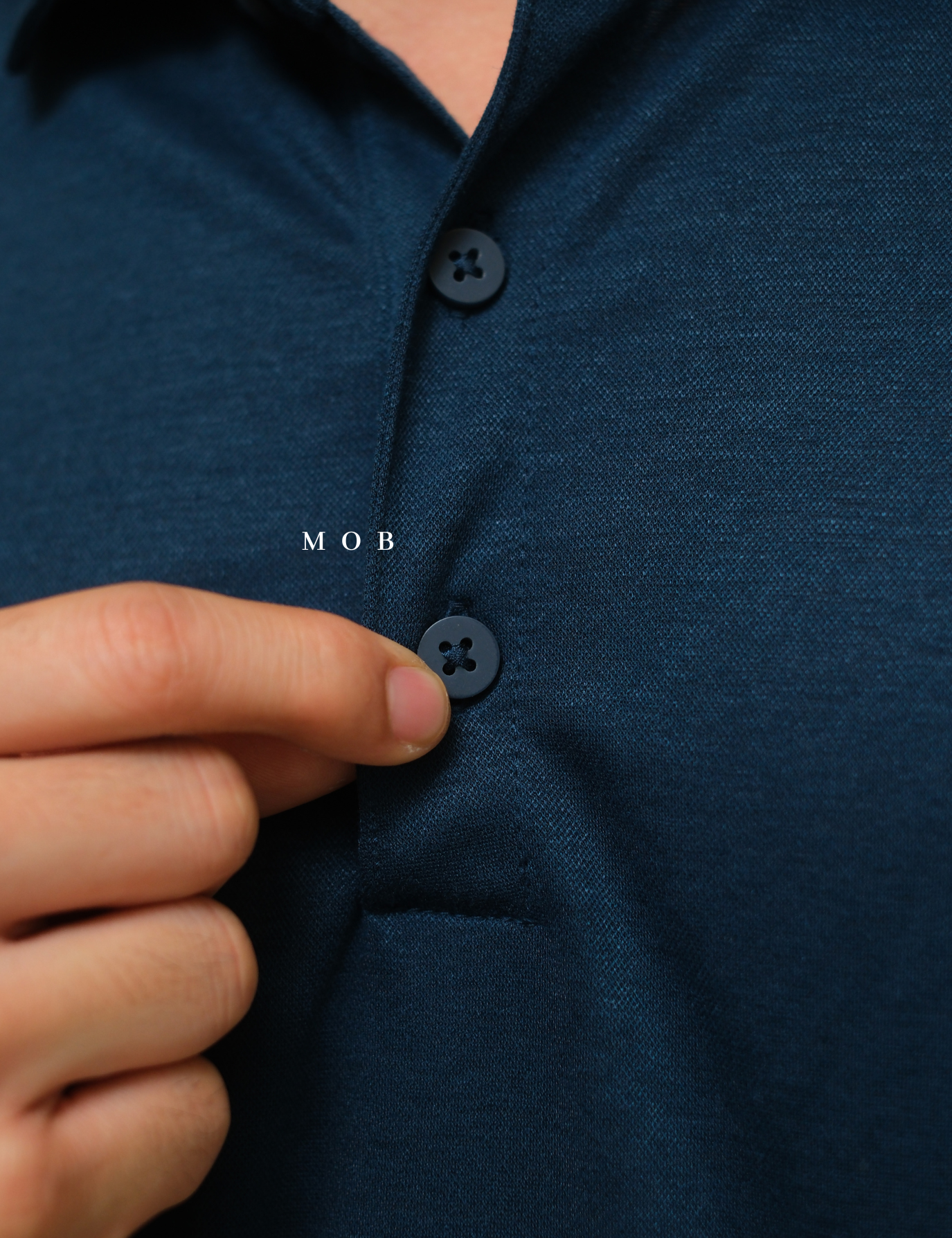 APTPLS01002 Premier Flex LS Polo Navy