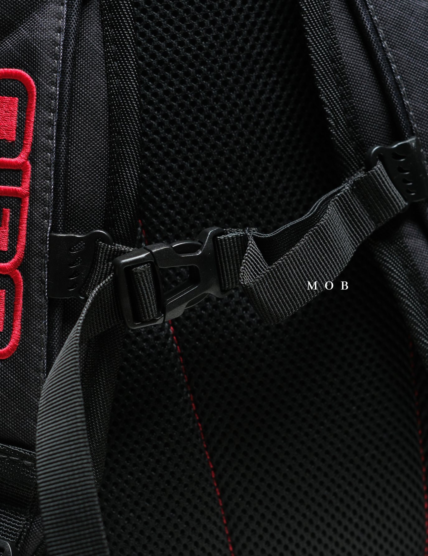 OGBAG02005D Excelsior Pack Backpack Black Red