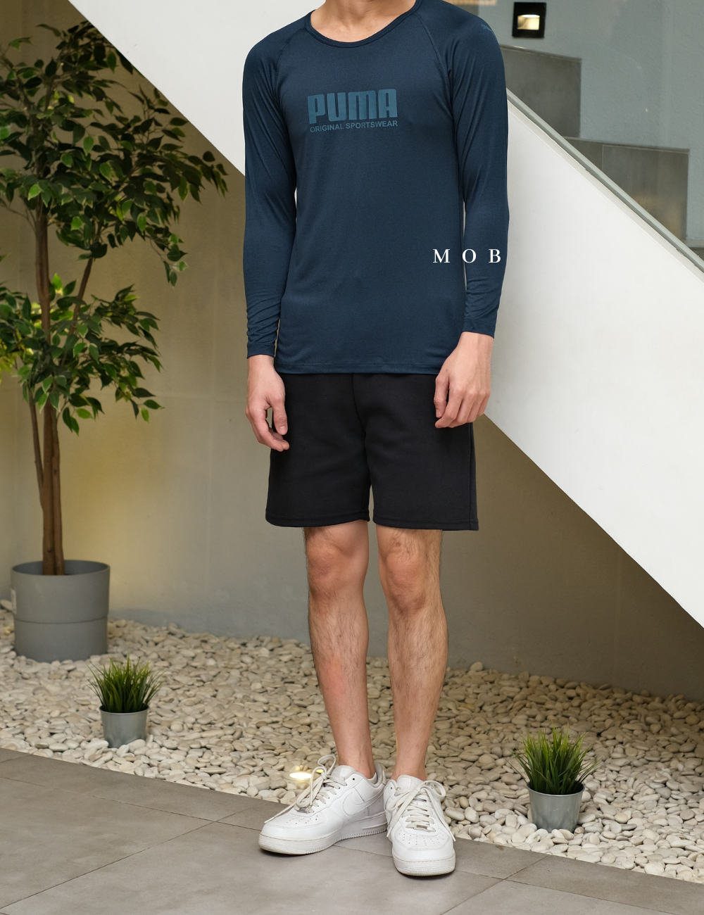 PMBL01006 Warmcell Thermal Baselayer Sportswear Logo Coastal Green
