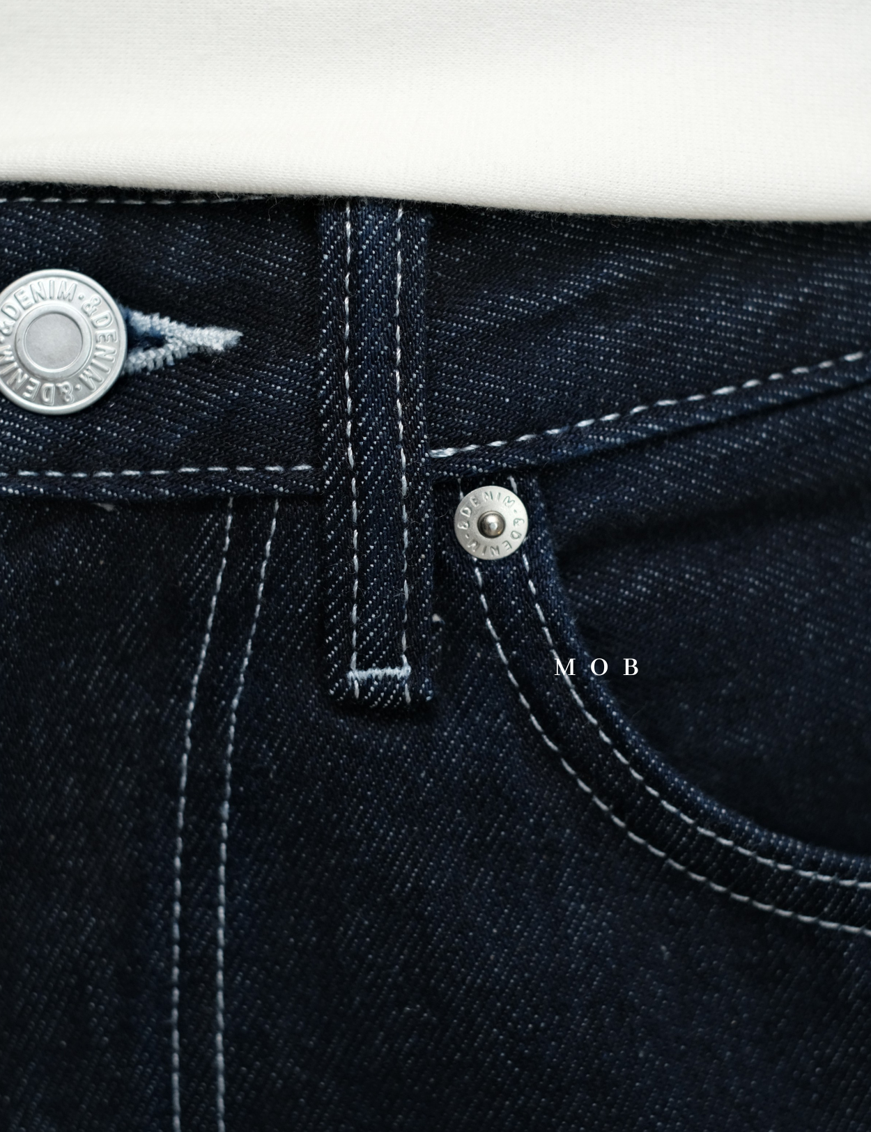 HMPT11001 Loose Jeans Dark Indigo 