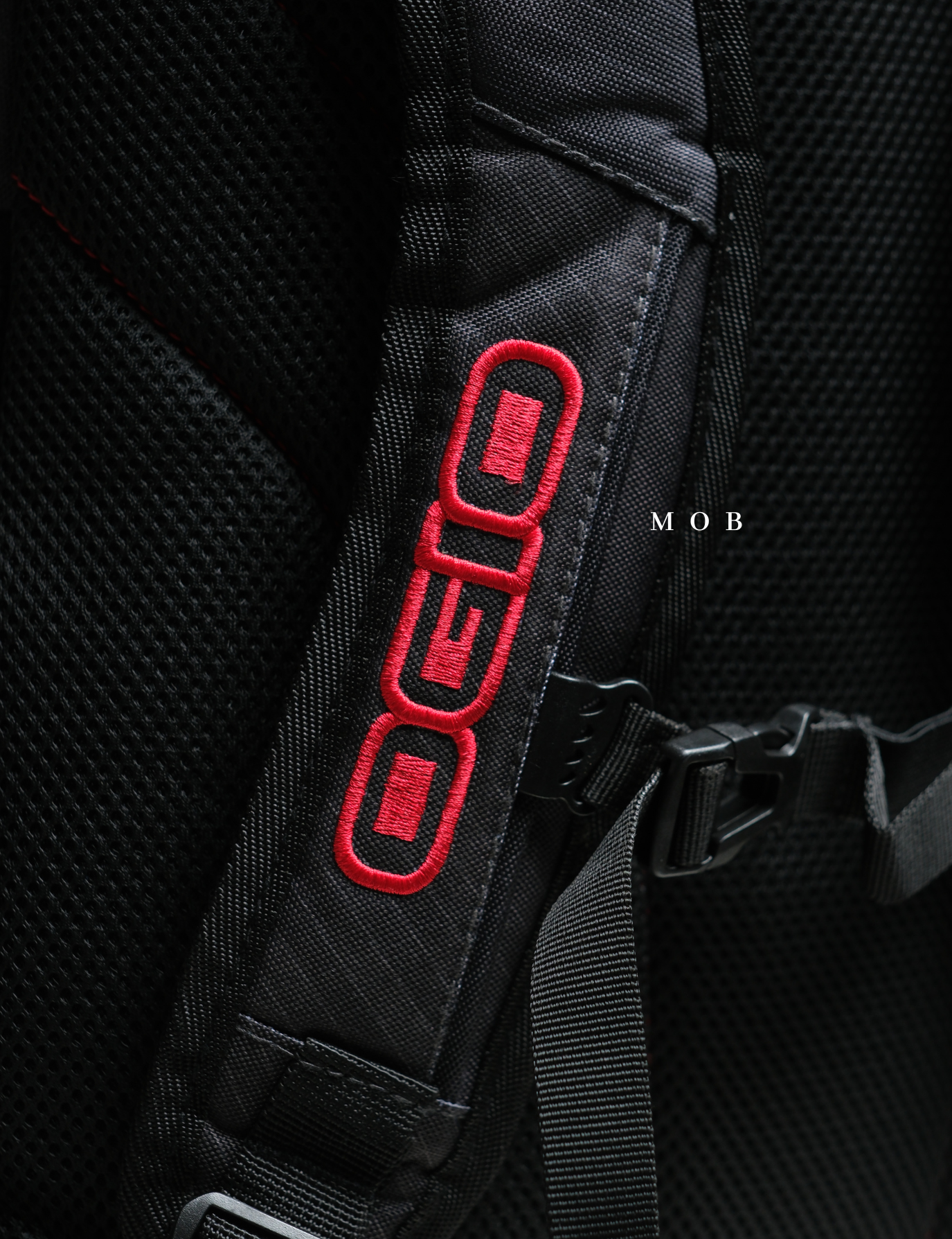 OGBAG02005D Excelsior Pack Backpack Black Red