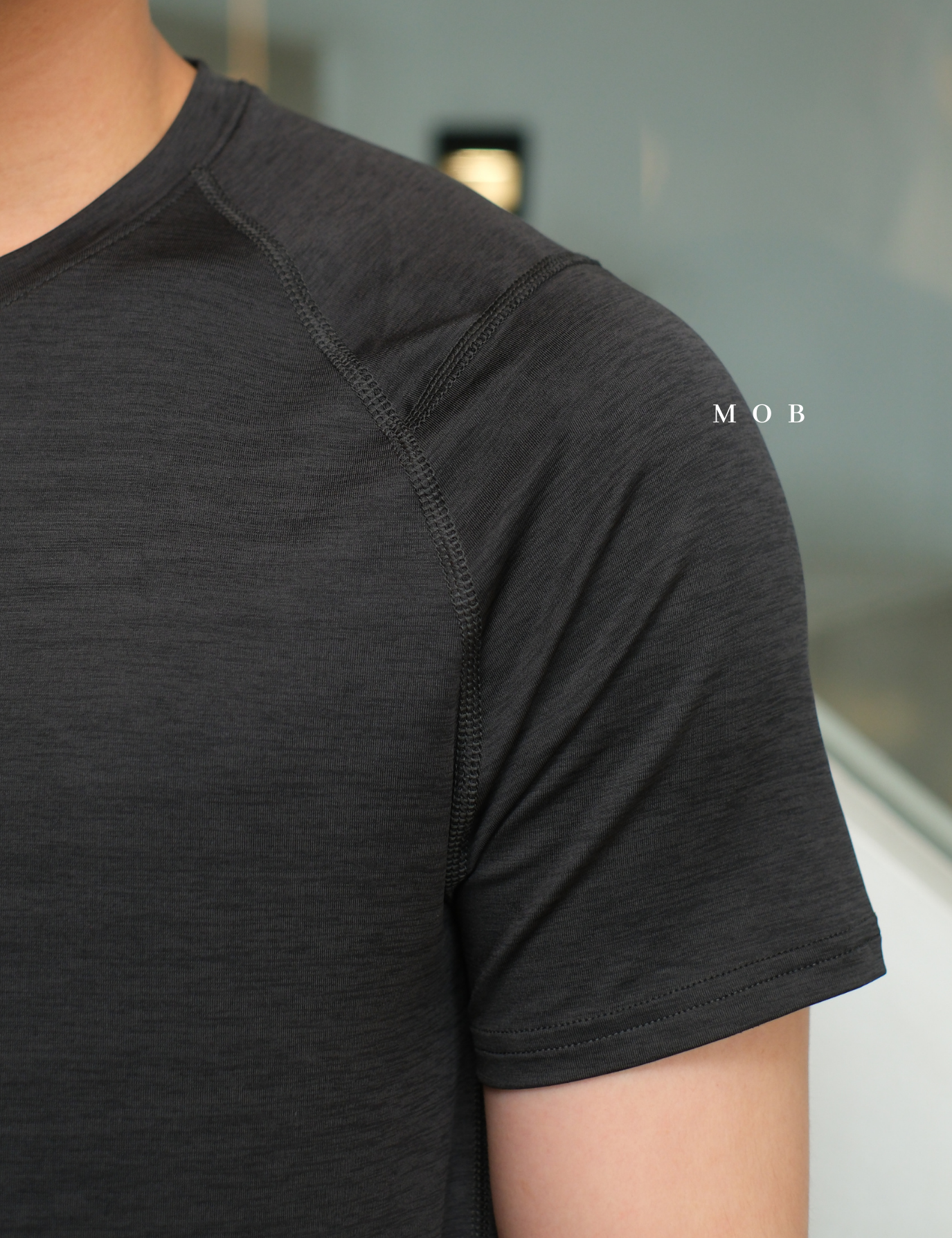 HMSST03002A DryMove SS Tee Dark Grey Misty