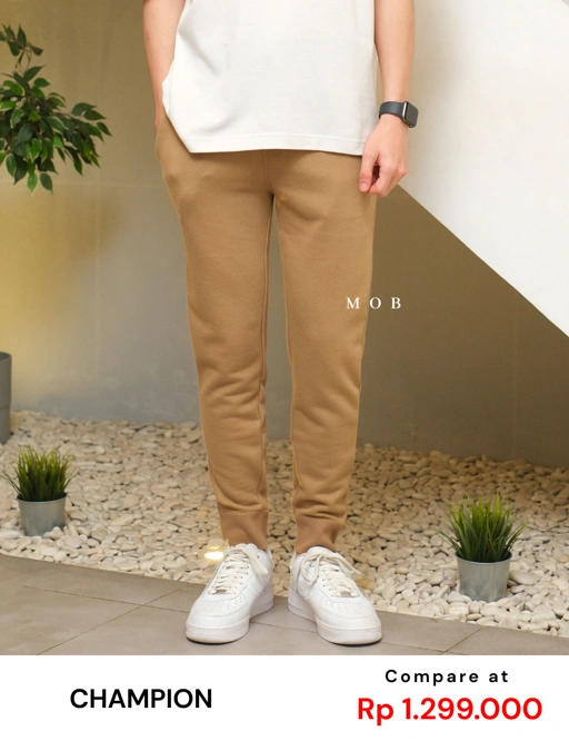 CHMPJP1501F Basic Terry Jogger Khaki