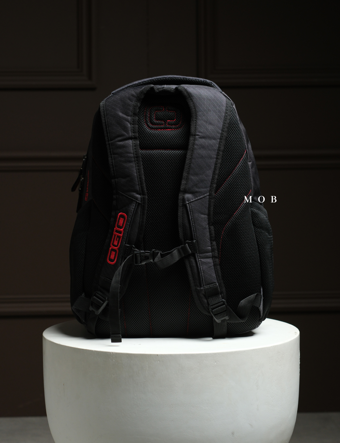 OGBAG02005D Excelsior Pack Backpack Black Red