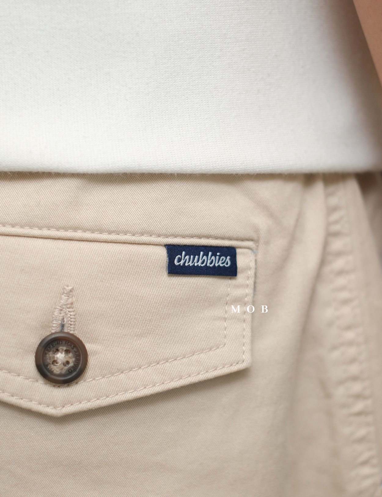 CBSSR03002 Twill Stretch Shorts Beige (Inseam 7)